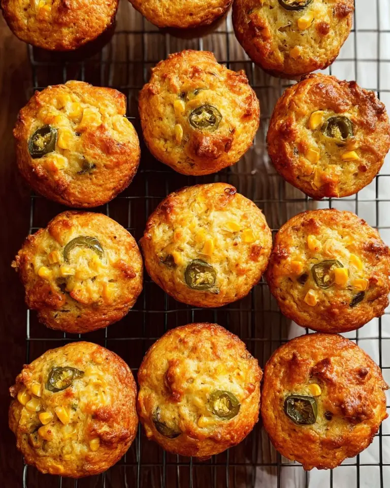 Deliciously healthy cauliflower and corn muffins fresh out of the oven.