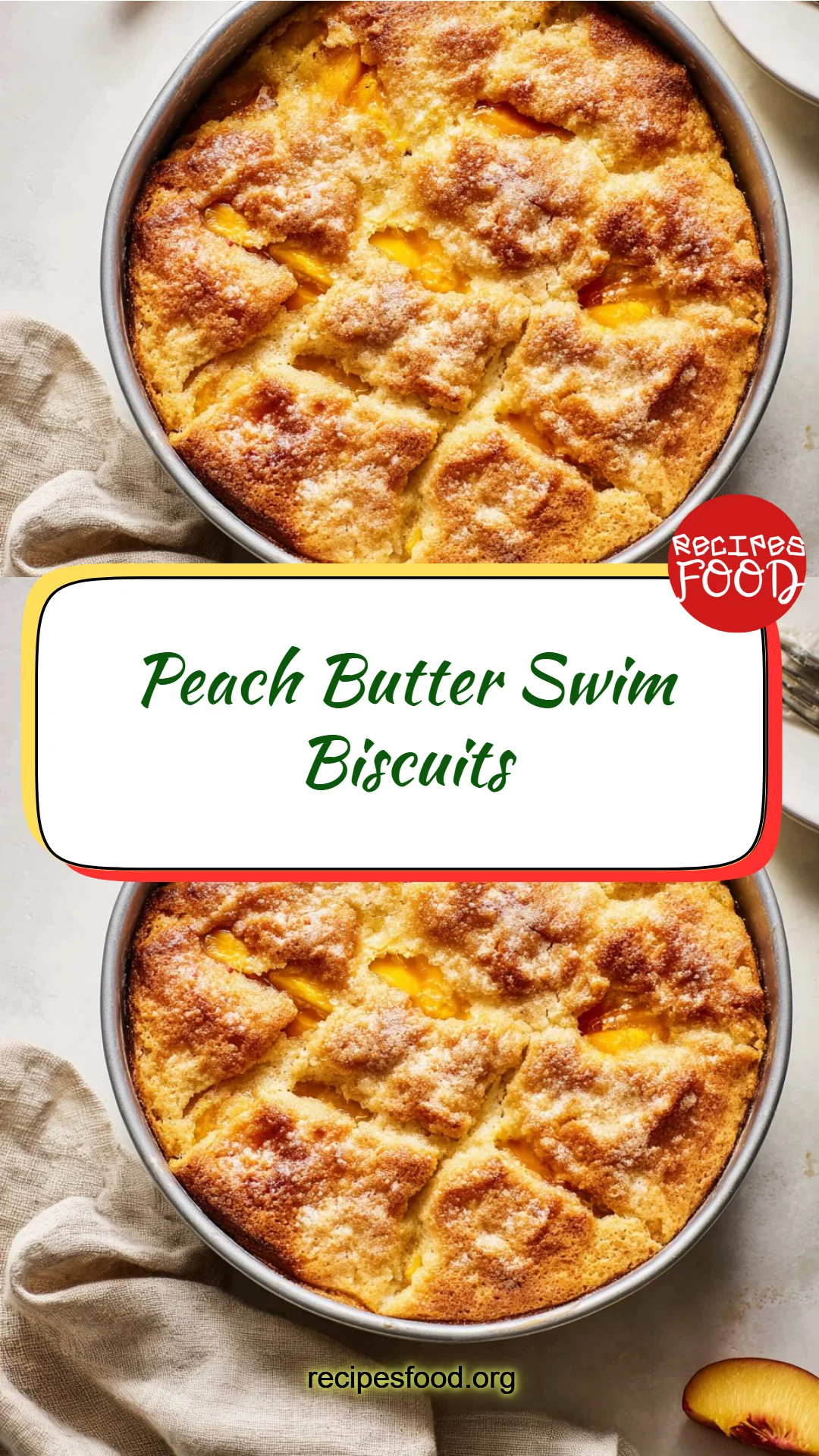 Peach Butter Swim Biscuits