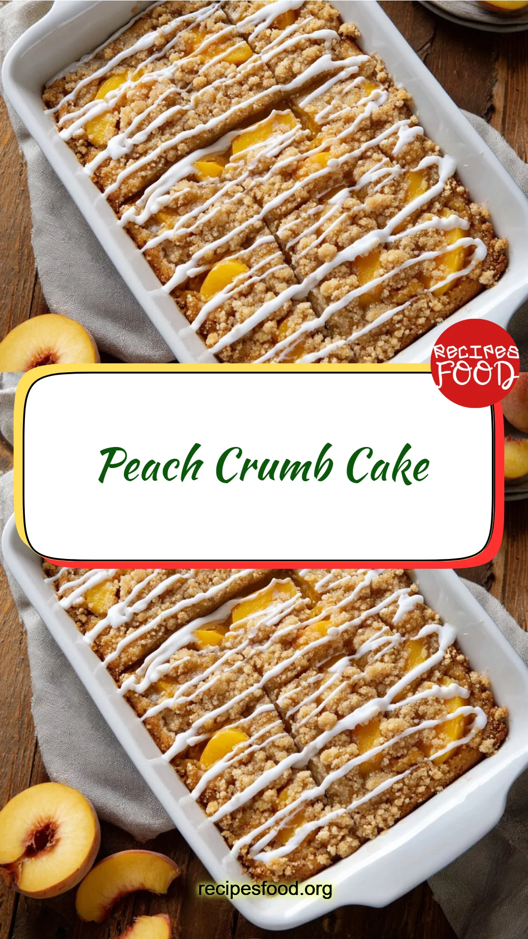 Peach Crumb Cake