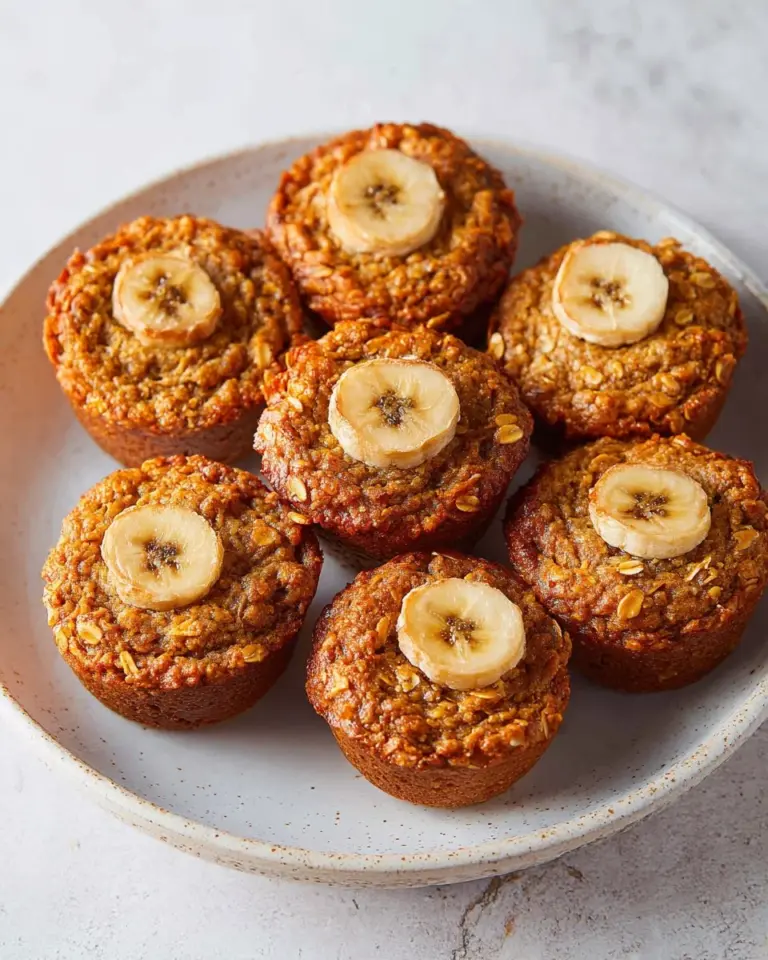 Freshly baked Pumpkin Banana Muffins on a cooling rack