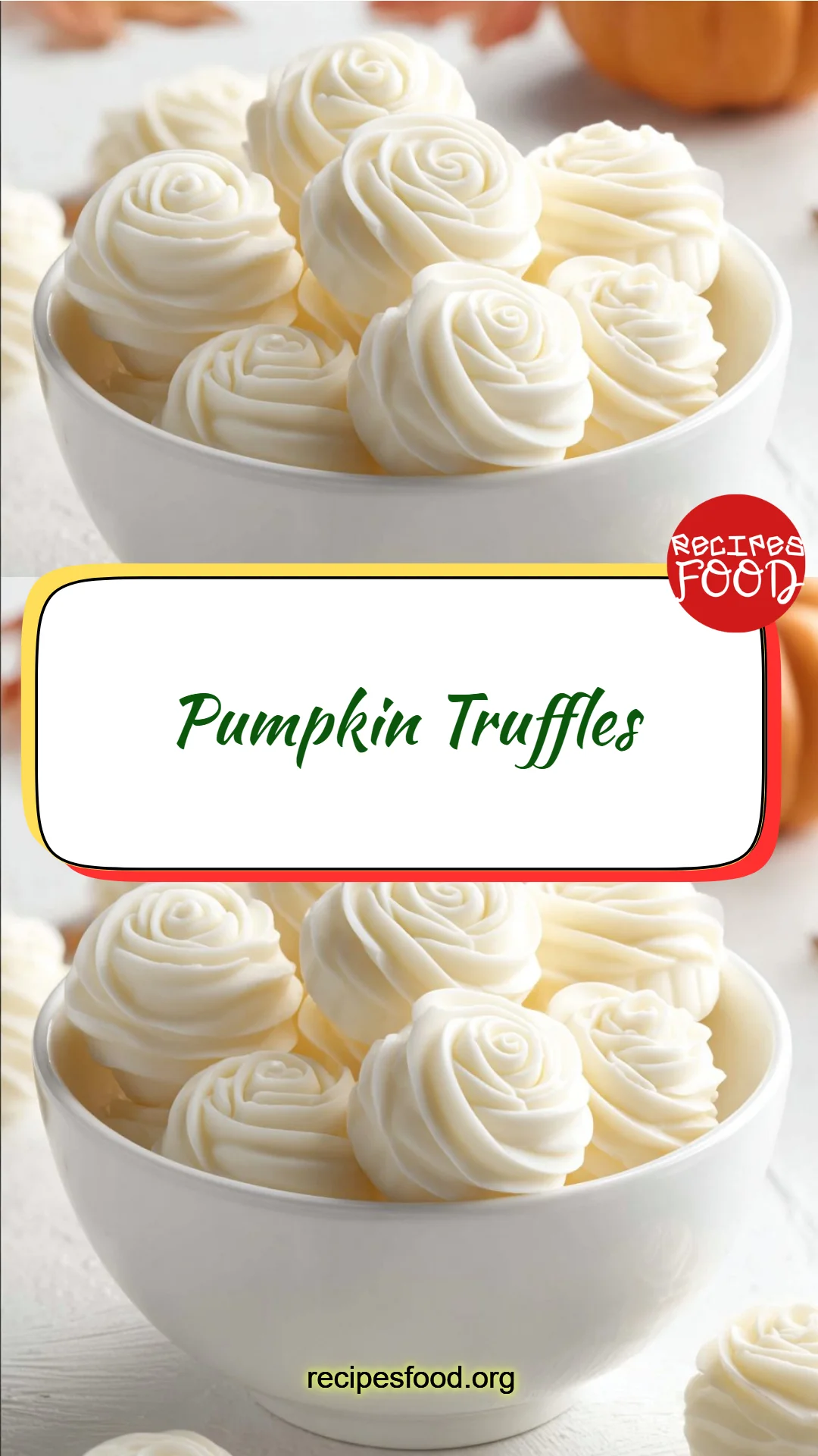 Pumpkin Truffles