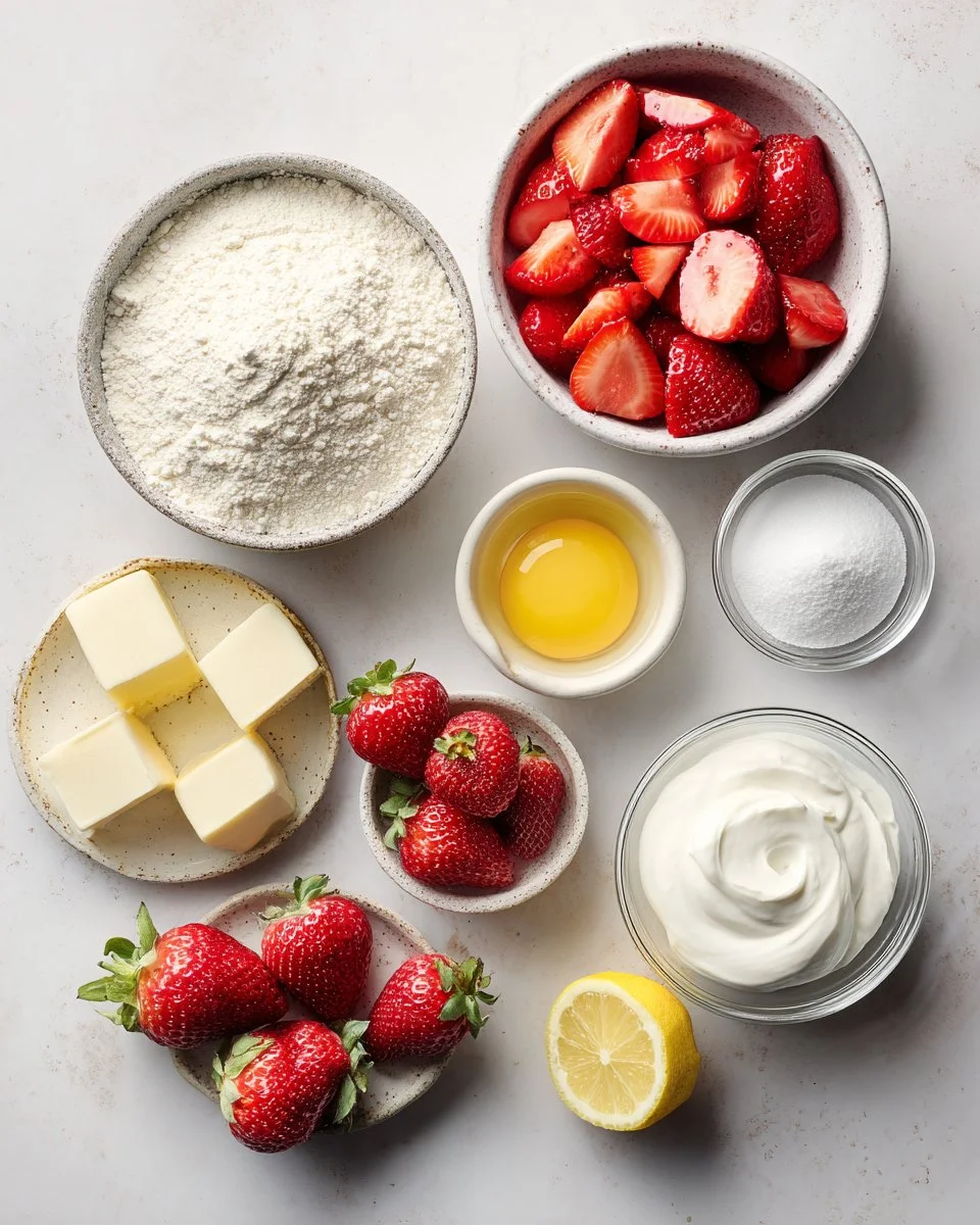 Skillet Strawberry Shortcake