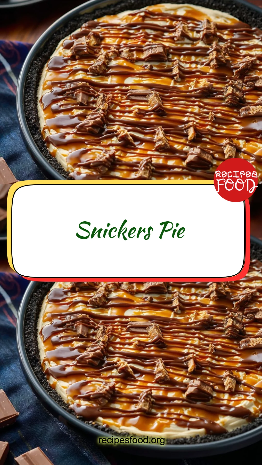 Snickers Pie