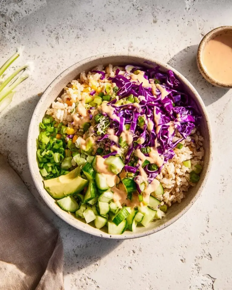 Delicious spicy tuna salad bowls with fresh ingredients and vibrant flavors