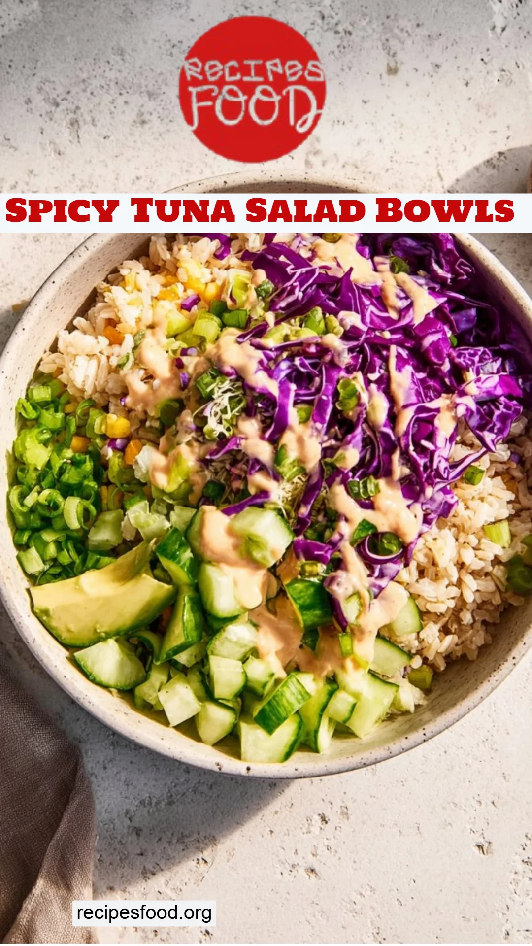 Spicy Tuna Salad Bowls