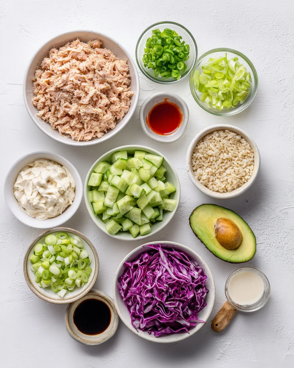 Spicy Tuna Salad Bowls