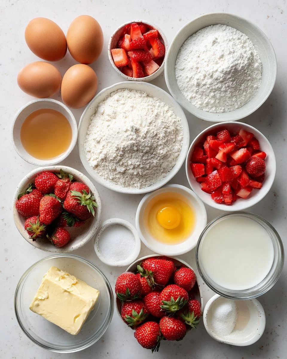 Strawberry Crumb Cake