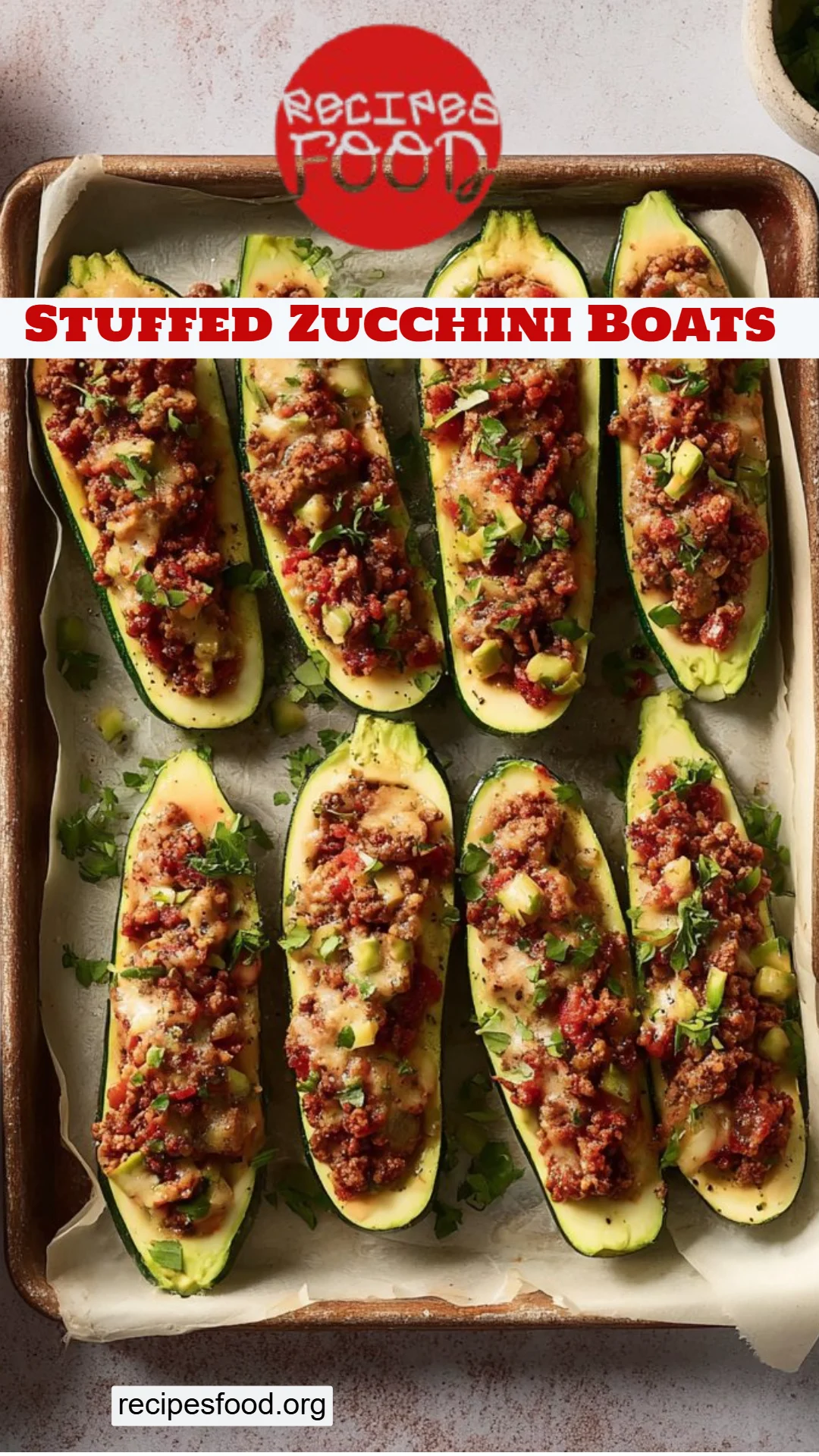 Stuffed Zucchini Boats