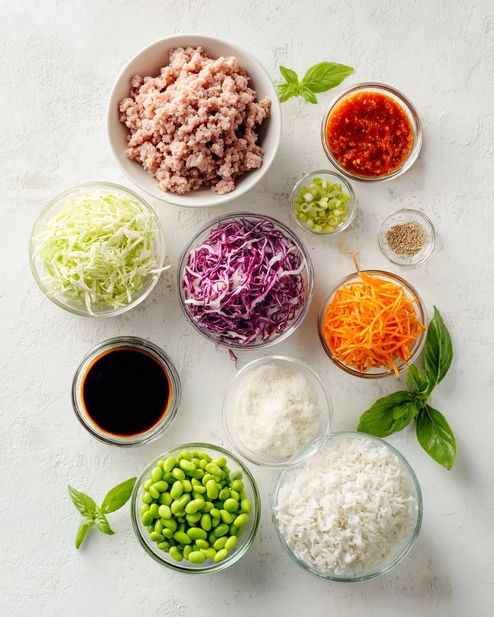 Sweet Chili Pork and Rice Bowl