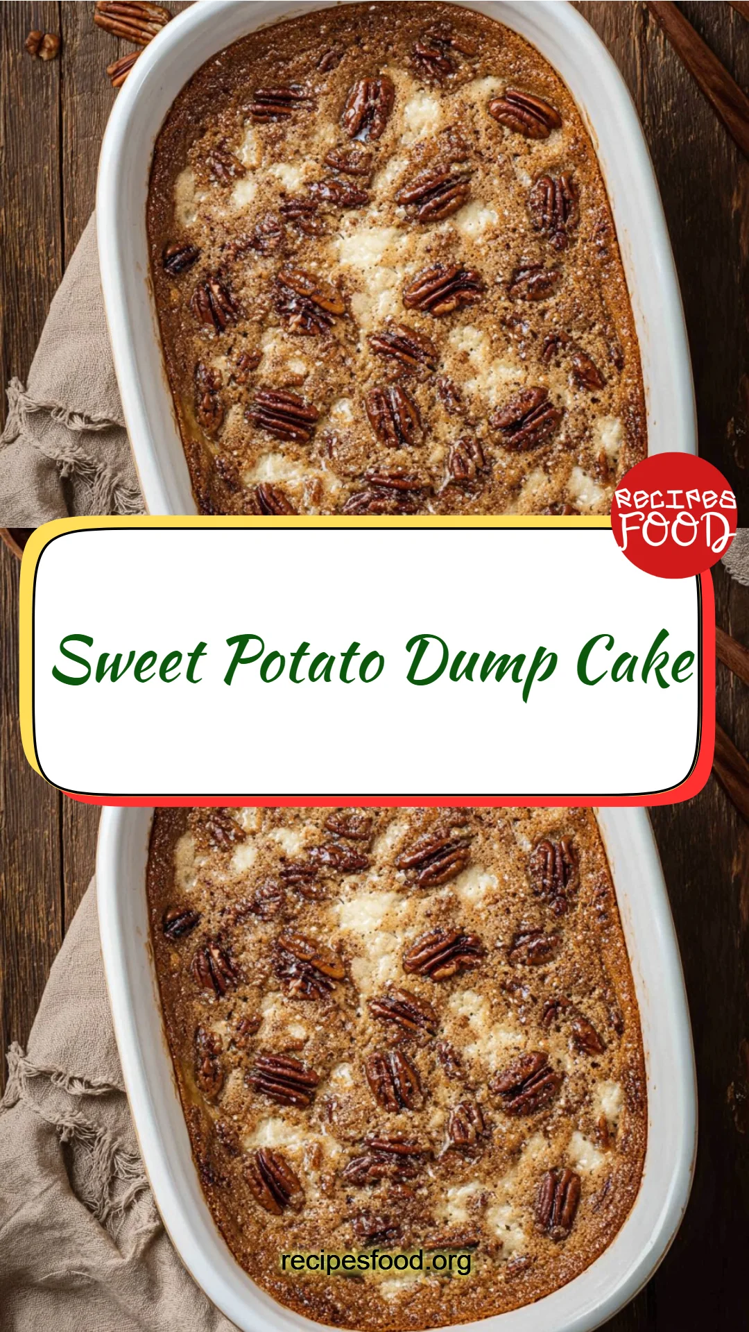 Sweet Potato Dump Cake