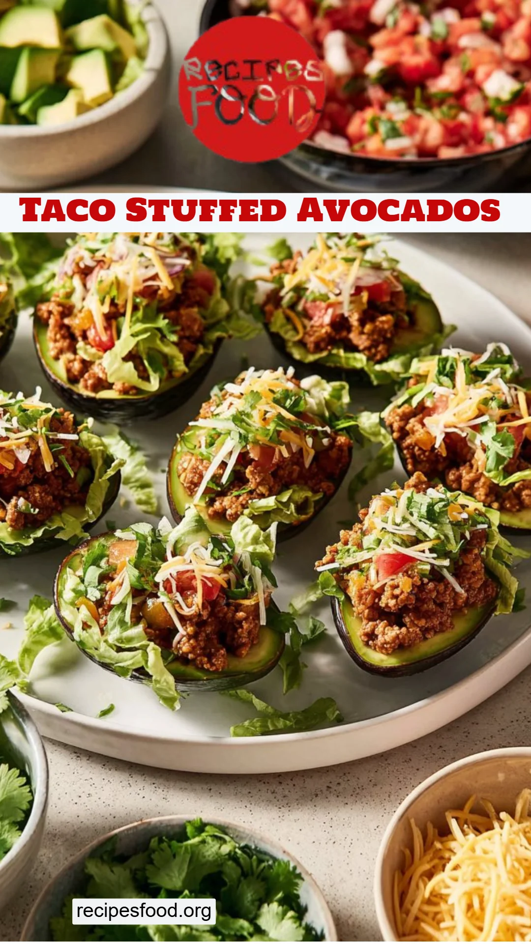 Taco Stuffed Avocados