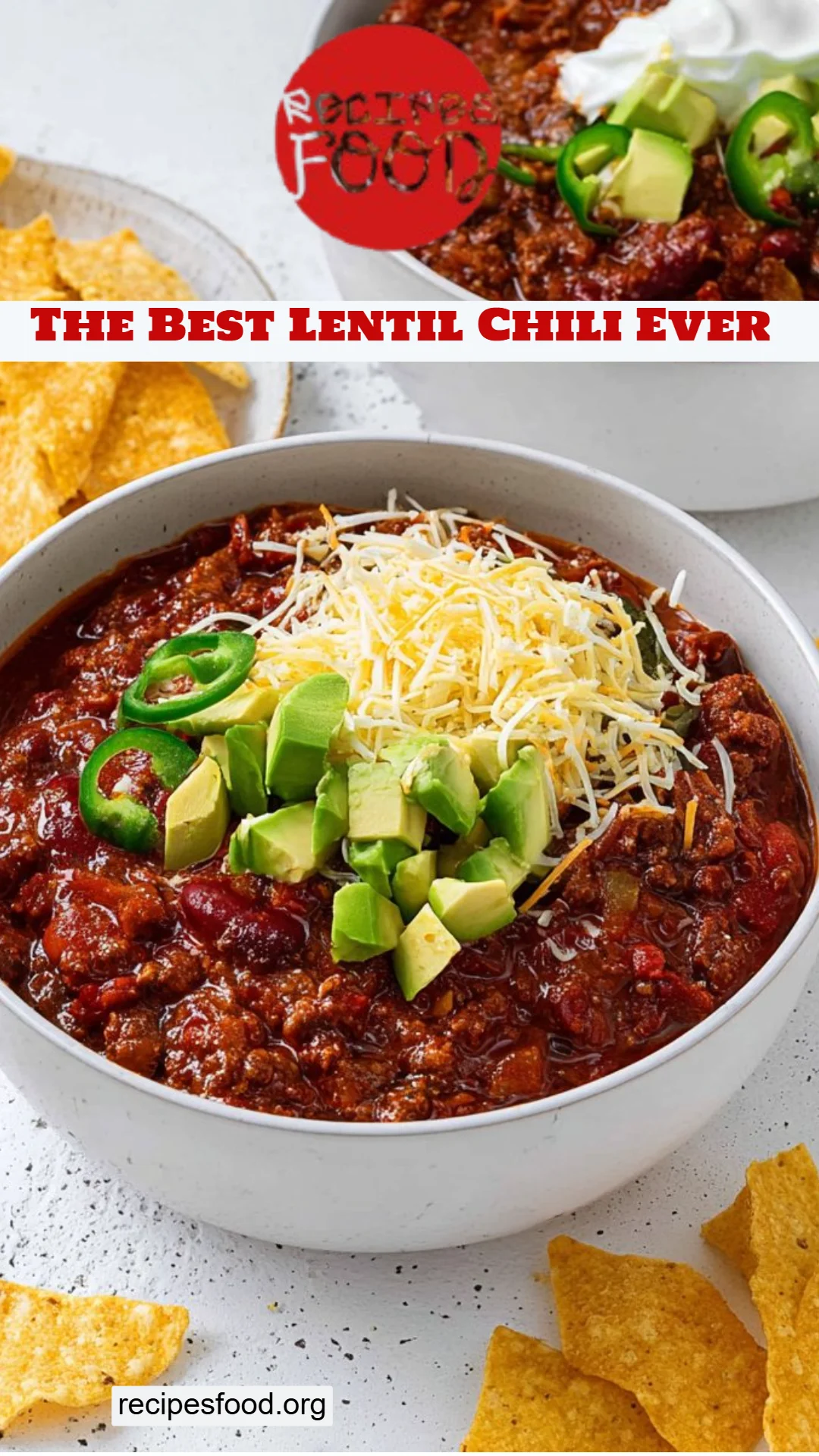 The Best Lentil Chili Ever