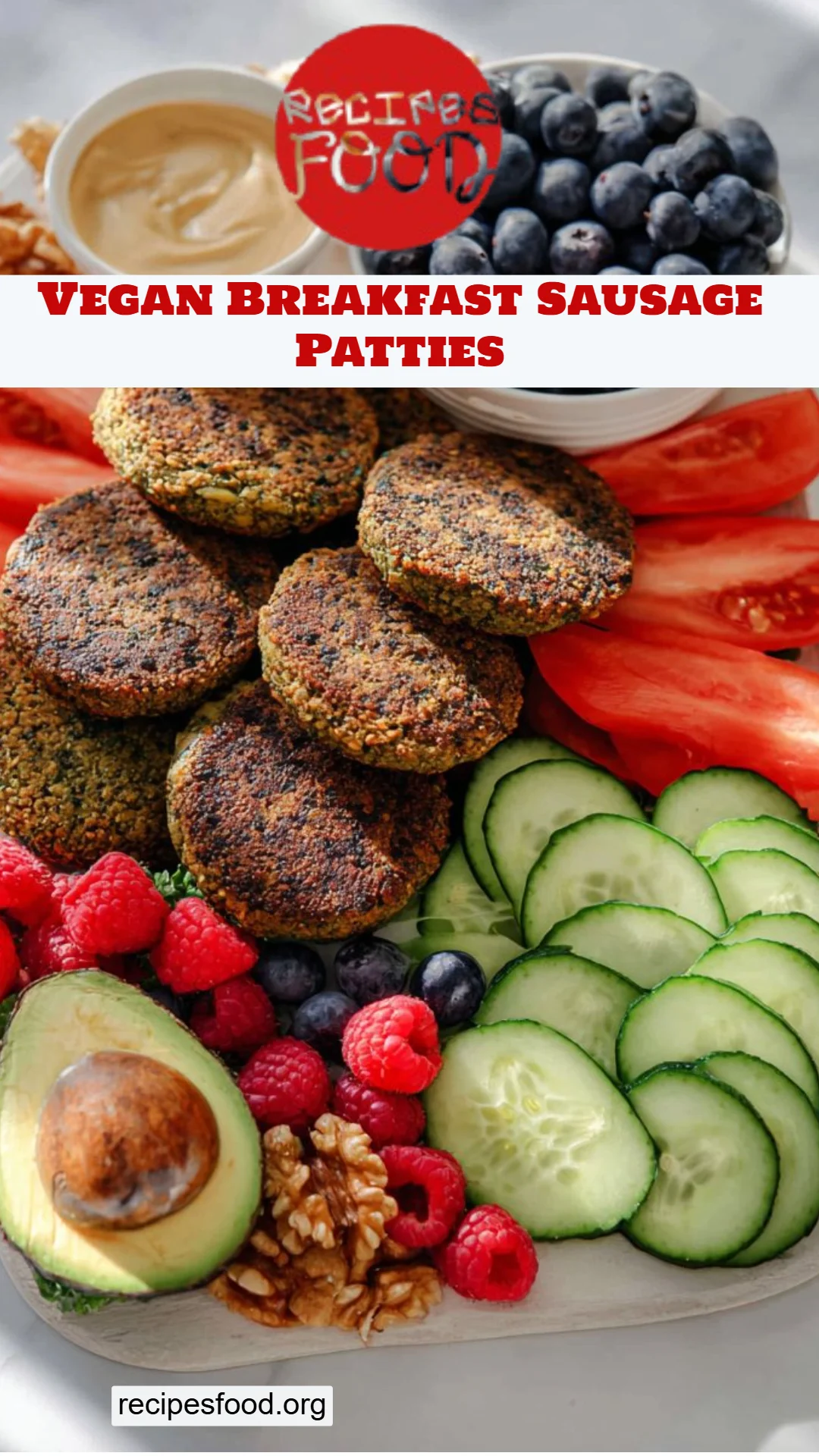 Vegan Breakfast Sausage Patties