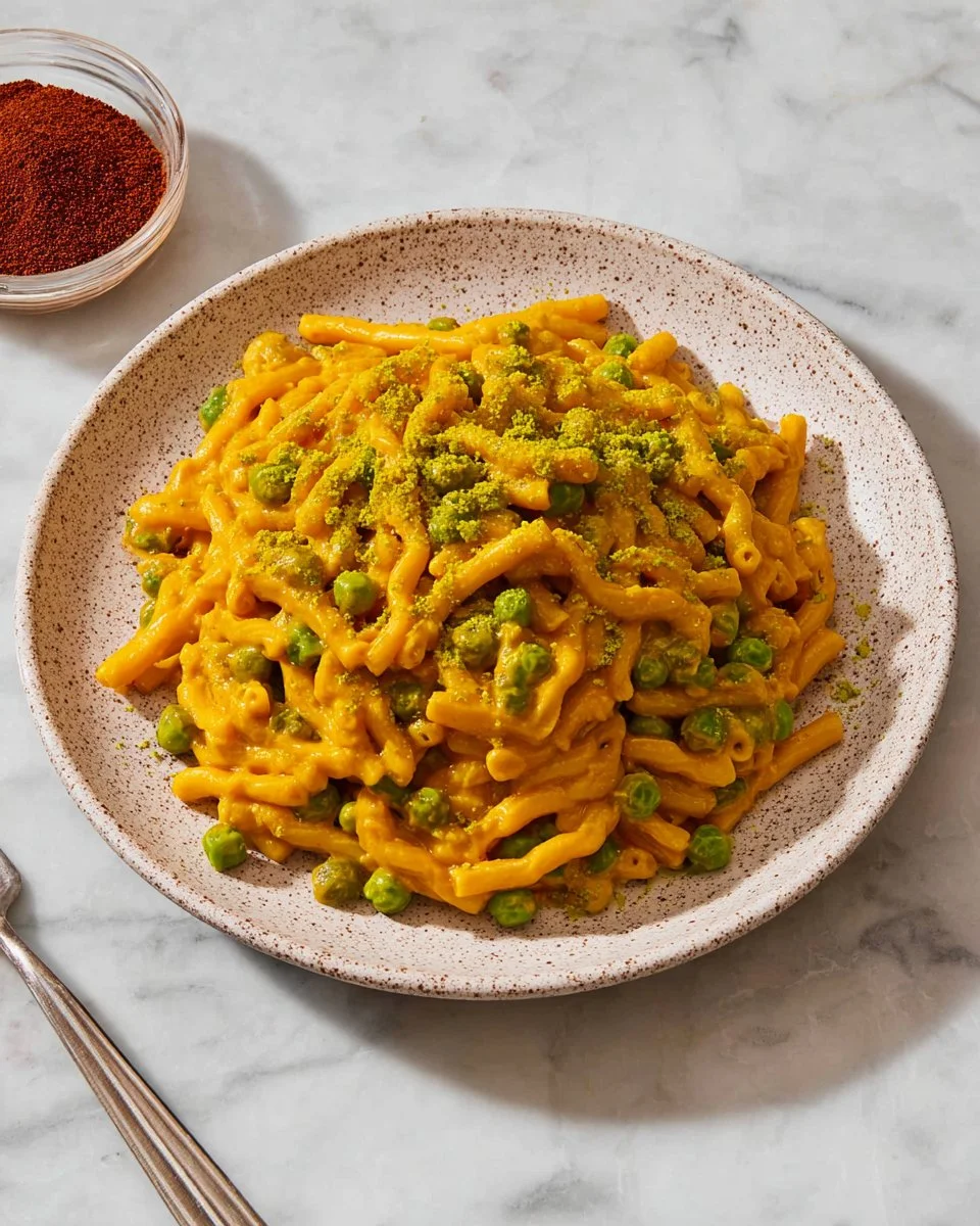 Vegan Carrot Mac and Cheese