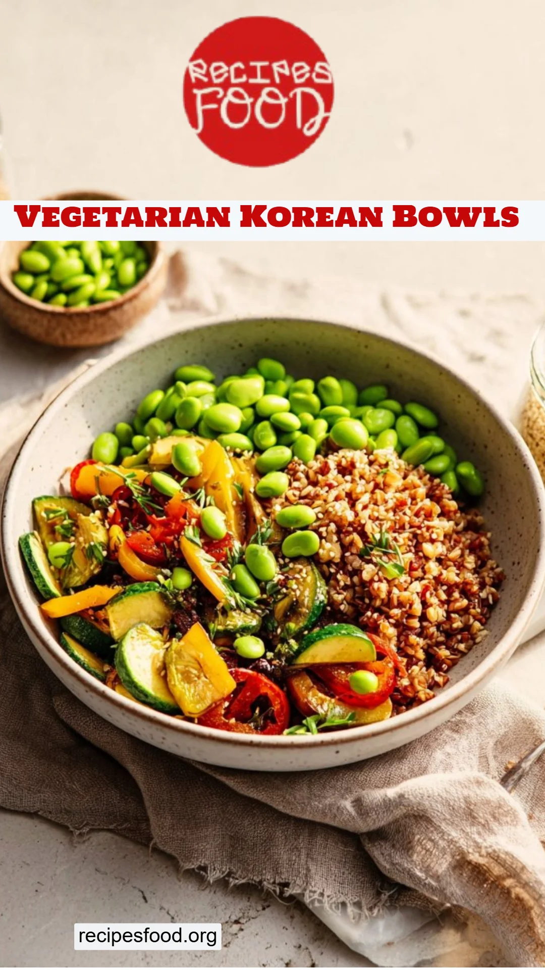 Vegetarian Korean Bowls