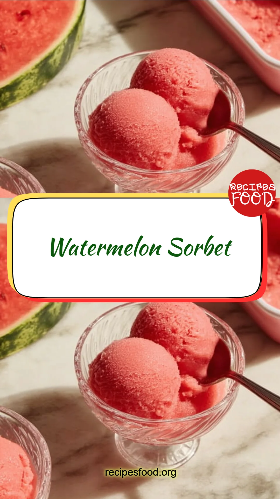 Watermelon Sorbet