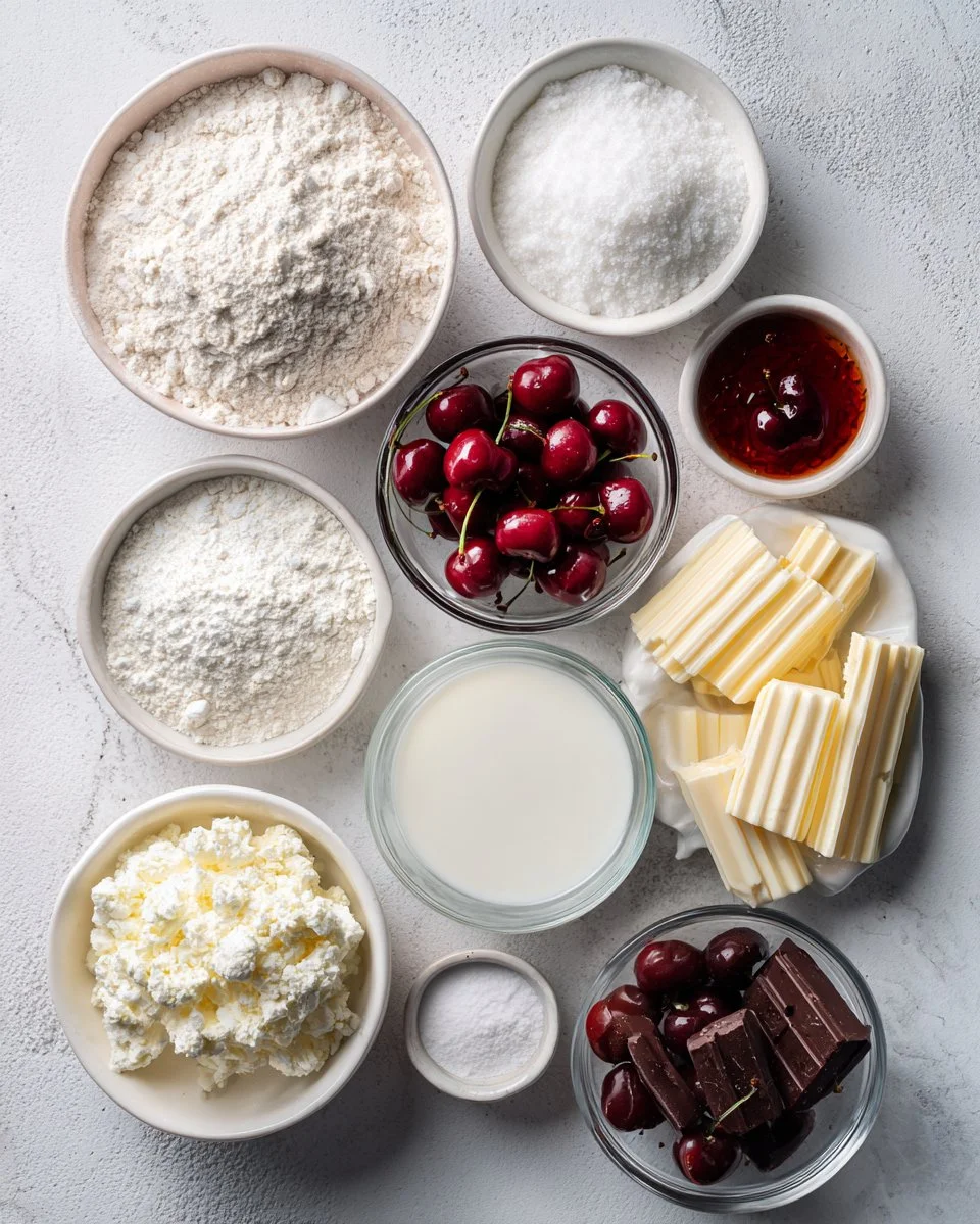 White Forest Cake