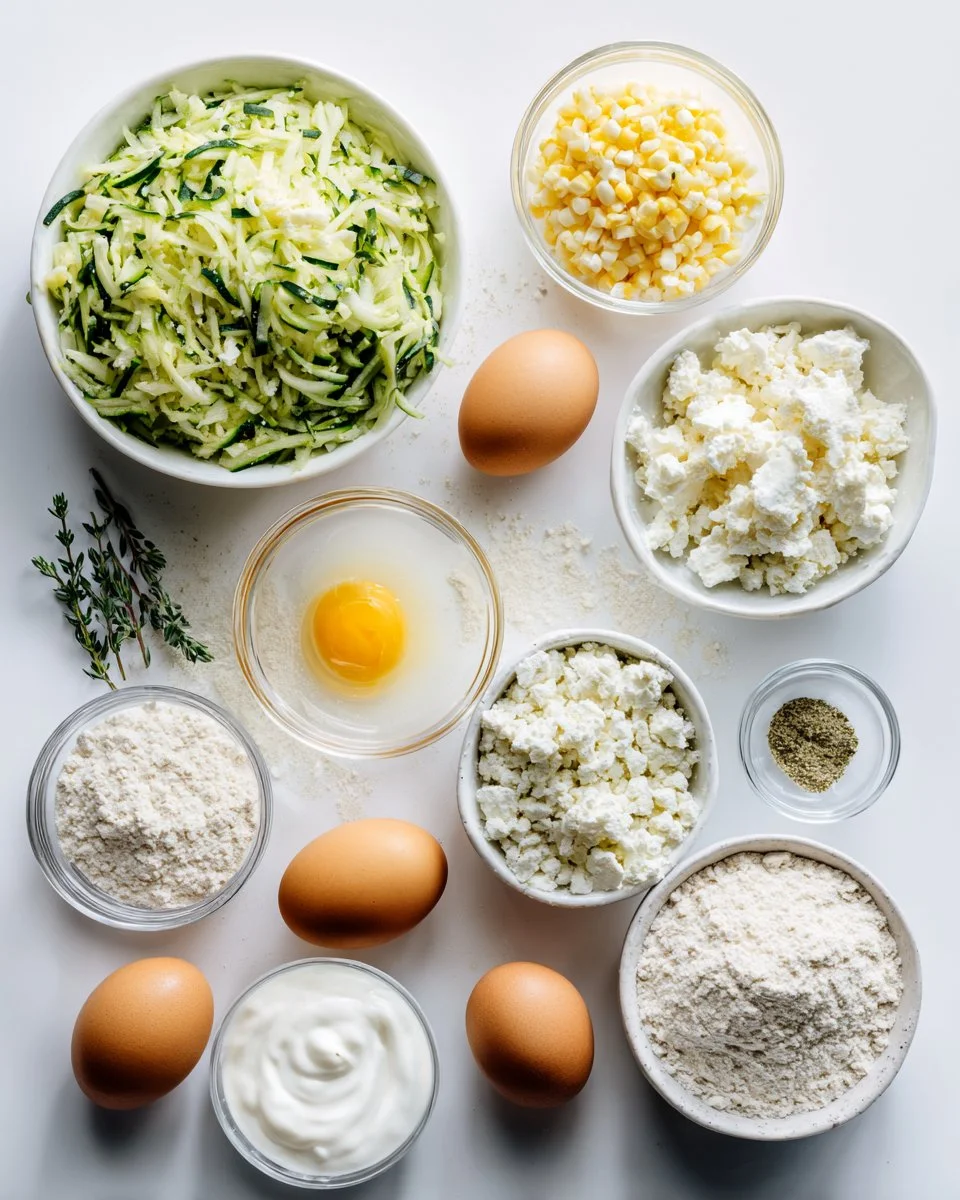 Zucchini Feta Muffins