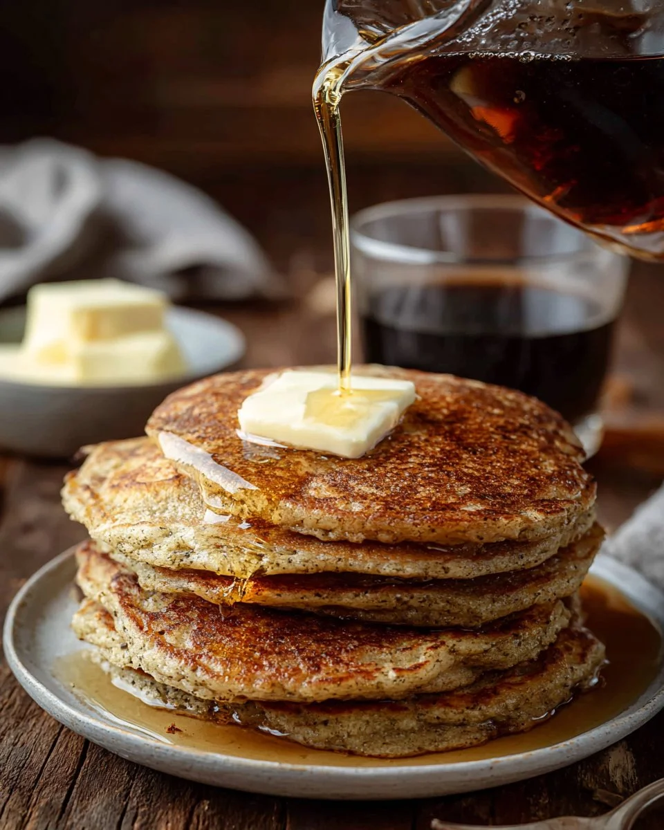 Delicious homemade zucchini pancakes served with toppings