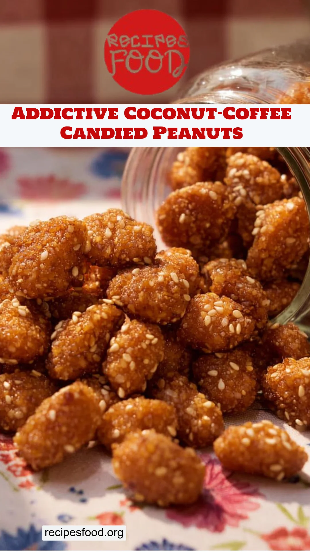 Addictive Coconut-Coffee Candied Peanuts