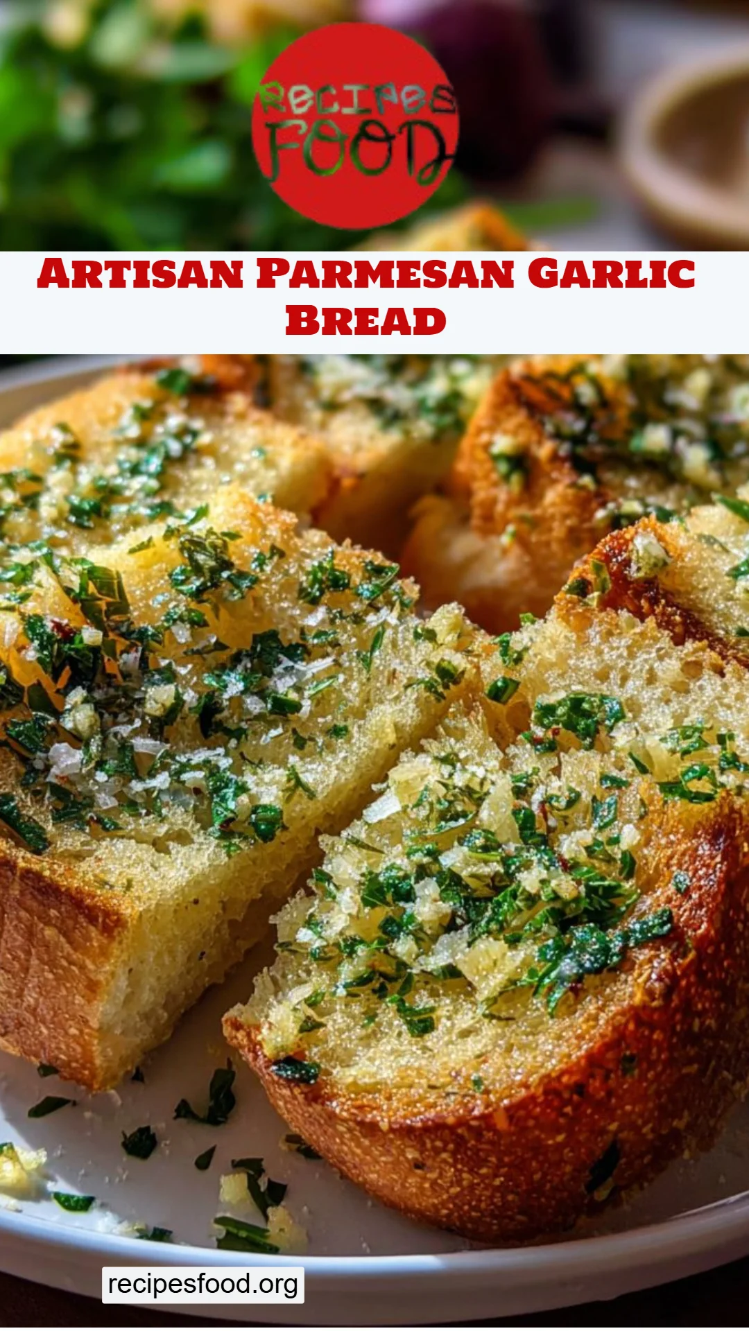 Artisan Parmesan Garlic Bread