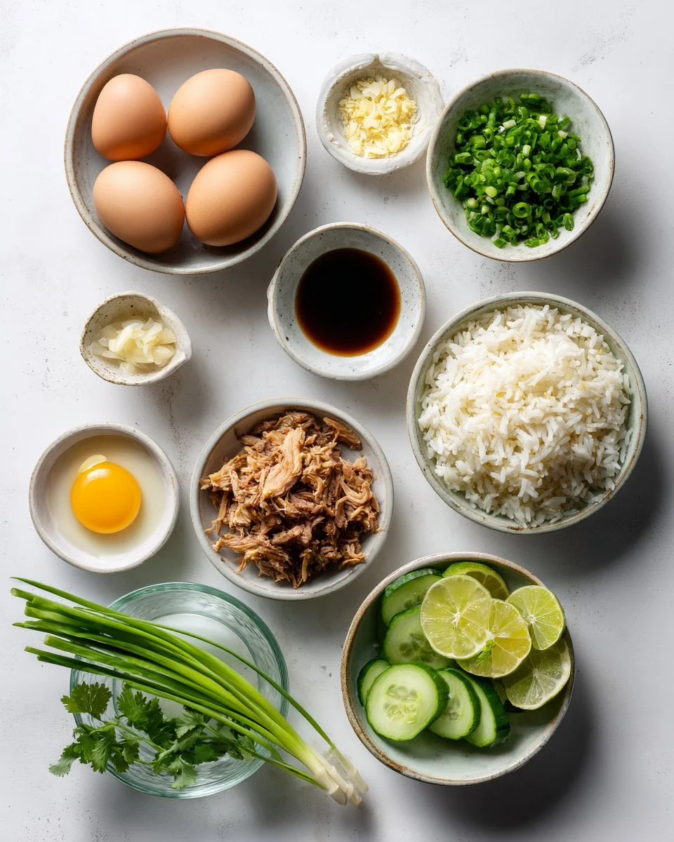 Basic Thai Fried Rice with Leftover Roast