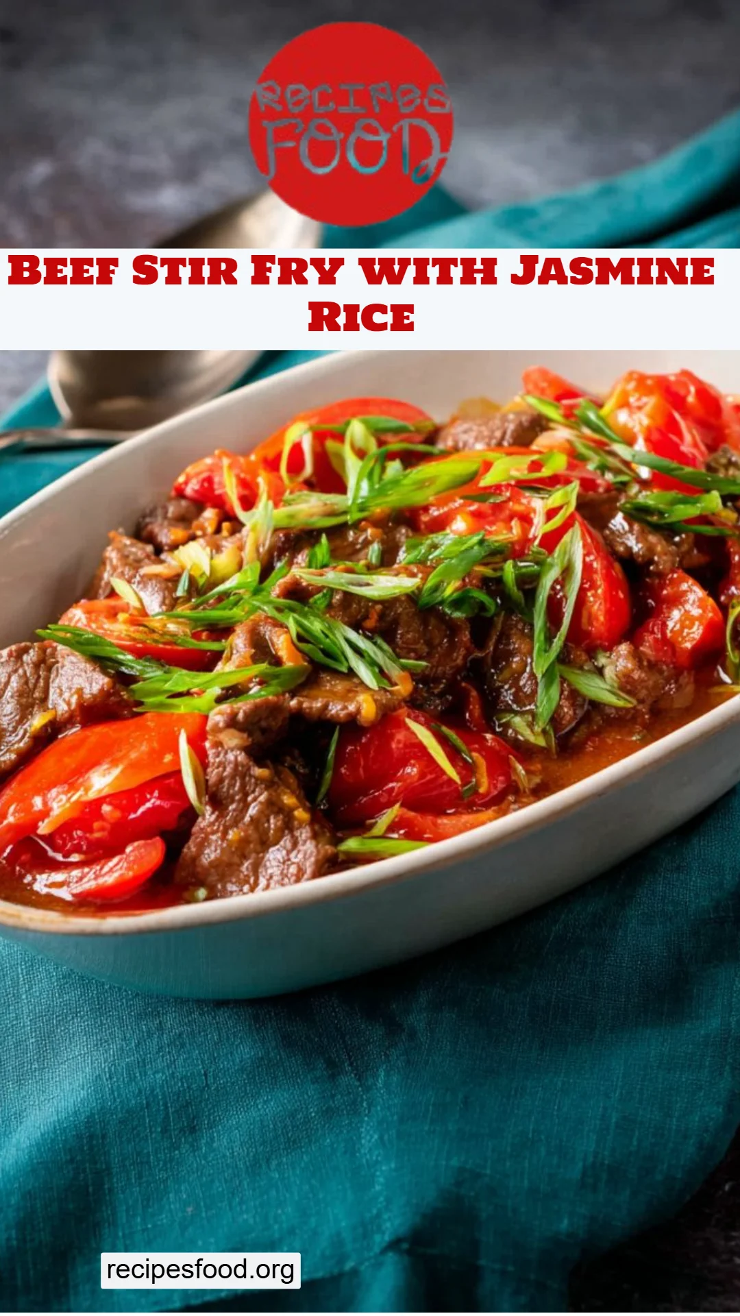 Beef Stir Fry with Jasmine Rice