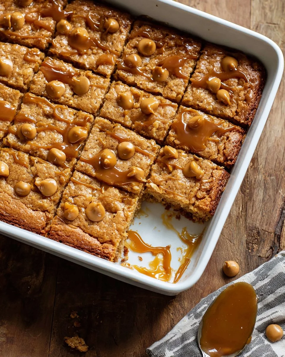 Butterscotch Oat Bars