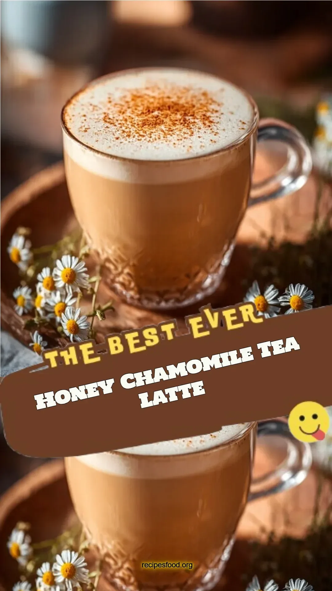 Honey Chamomile Tea Latte