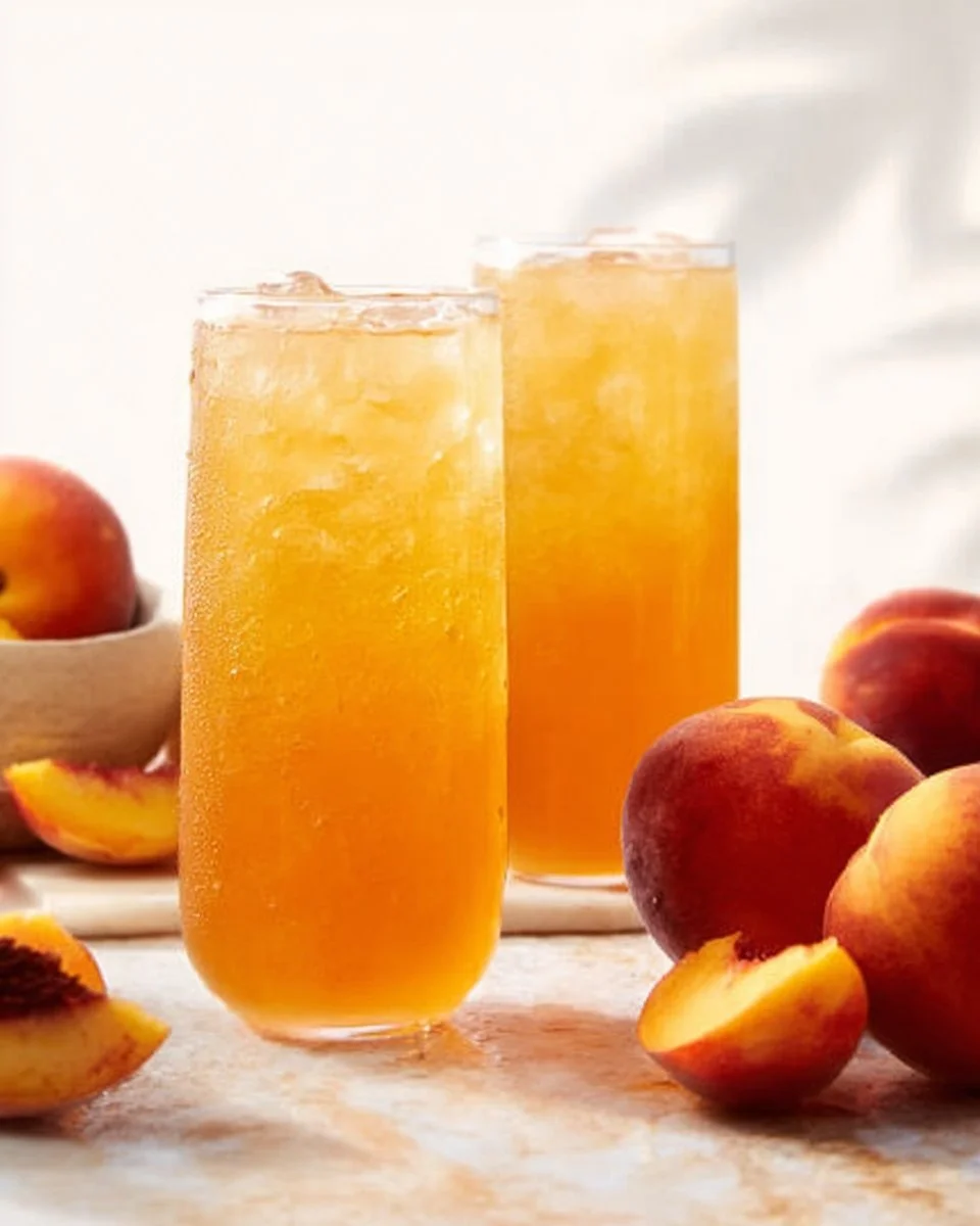 Southern Fresh Peach Sweet Tea