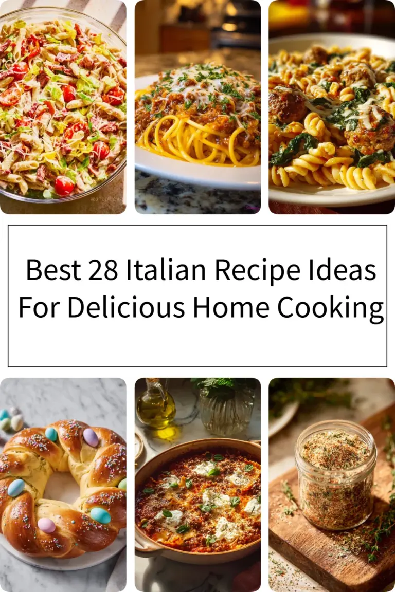 Italian recipes for delicious home cooking including pasta, pizza, and more.