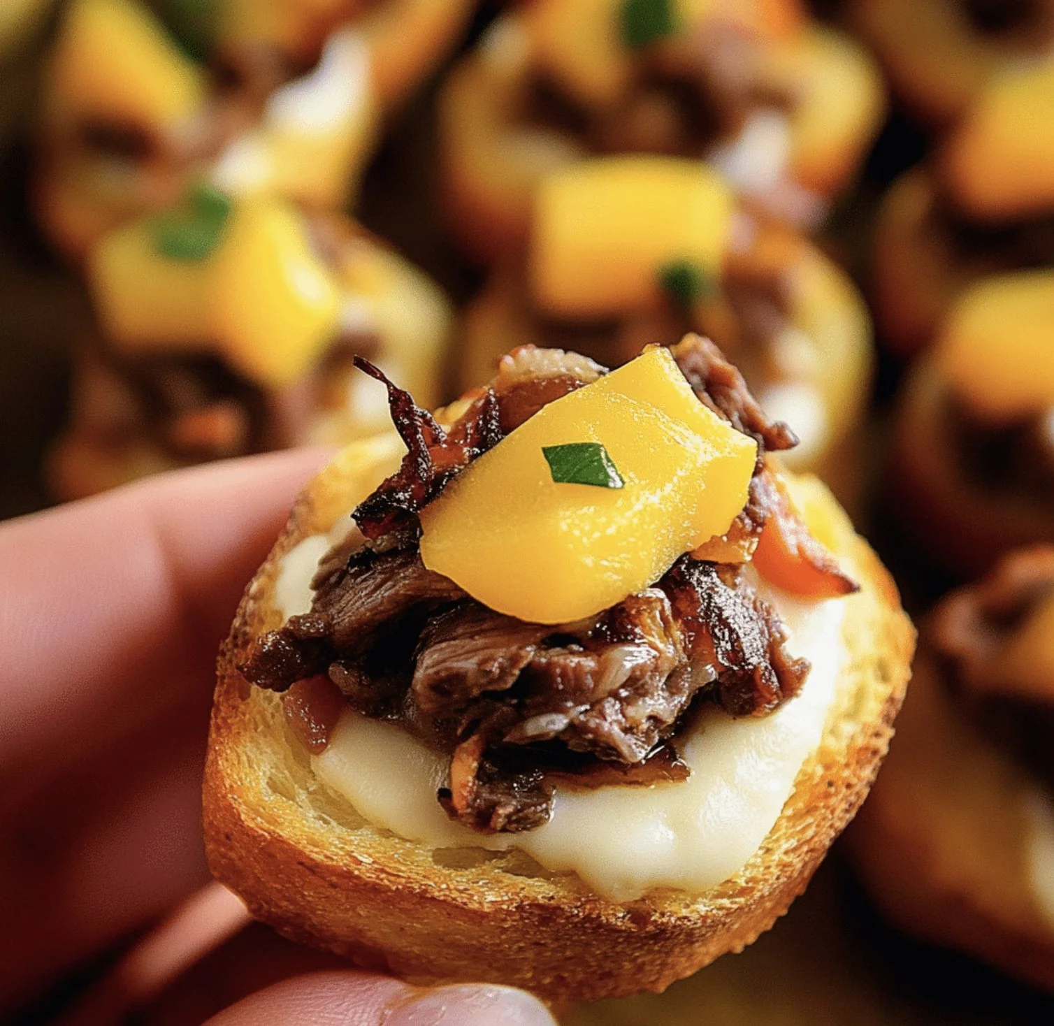 Italian Beef Crostini