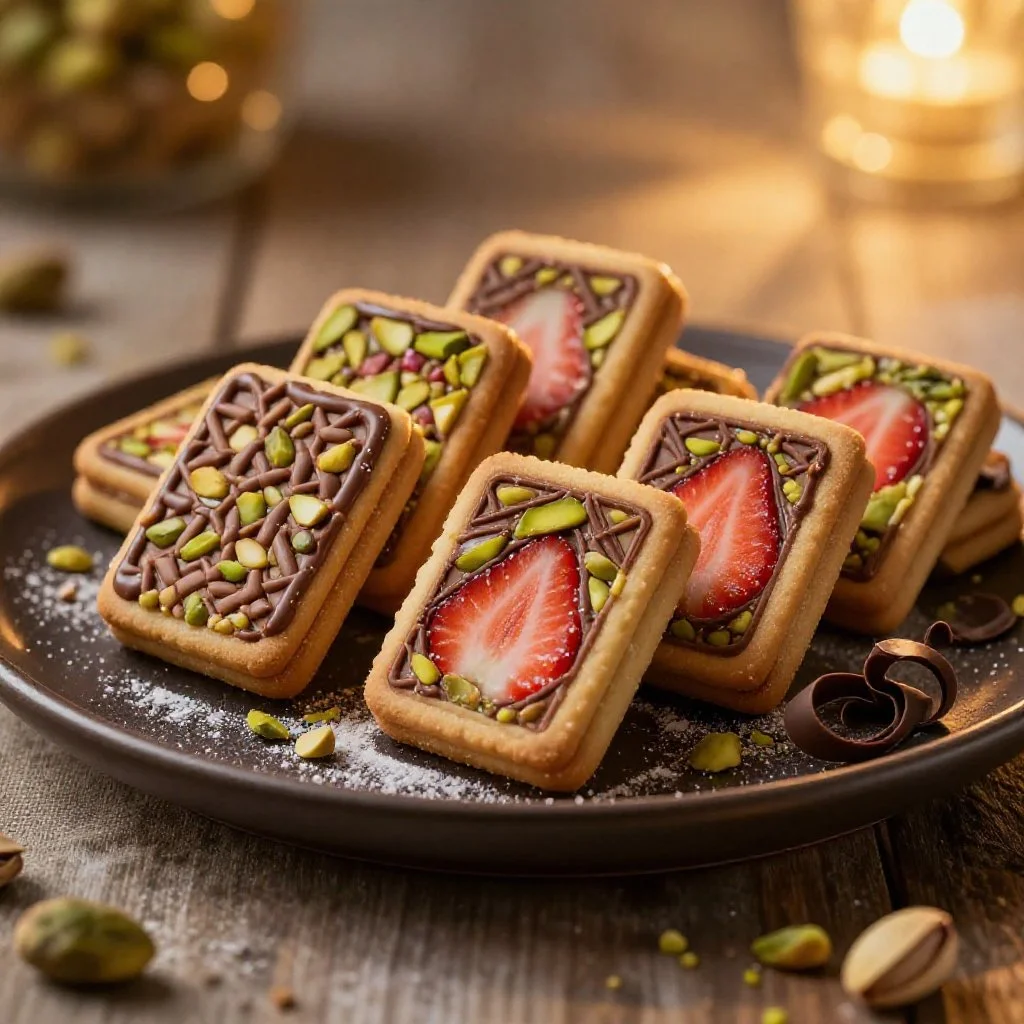 Italian Spumoni Cookies