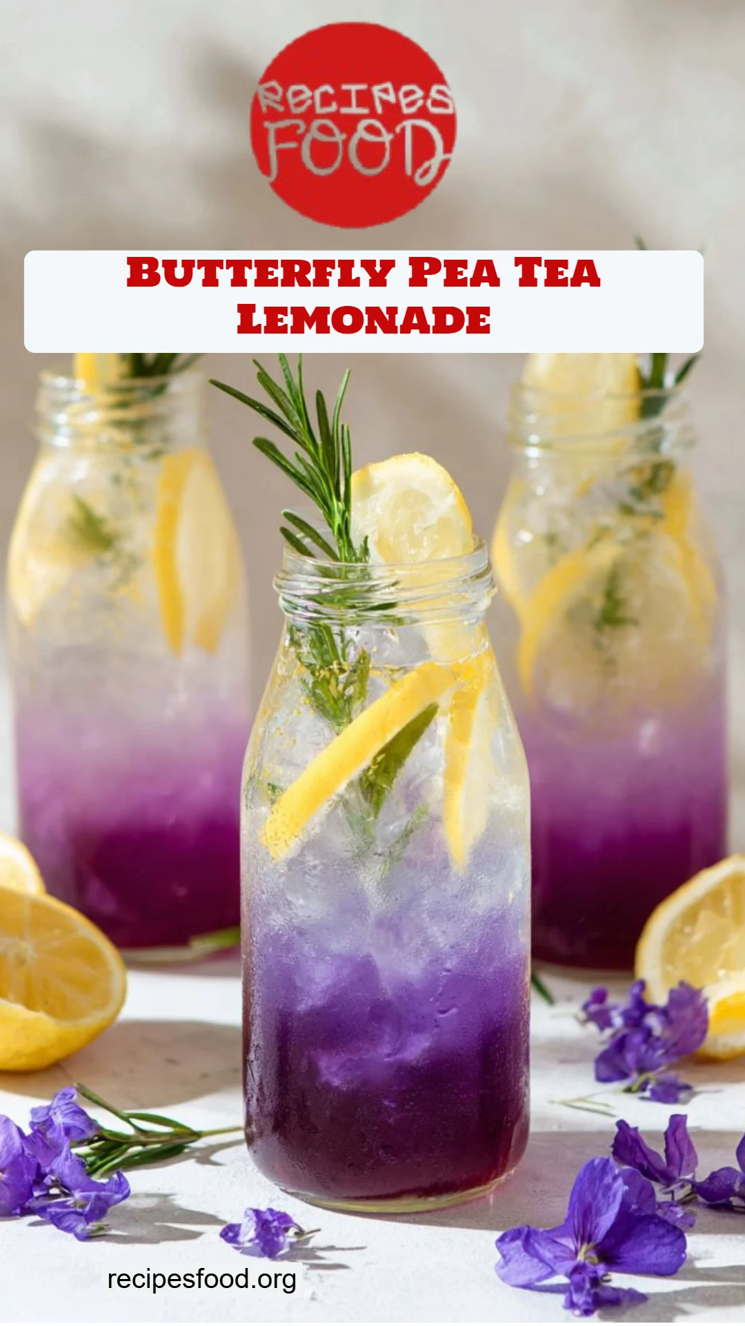 Butterfly Pea Tea Lemonade