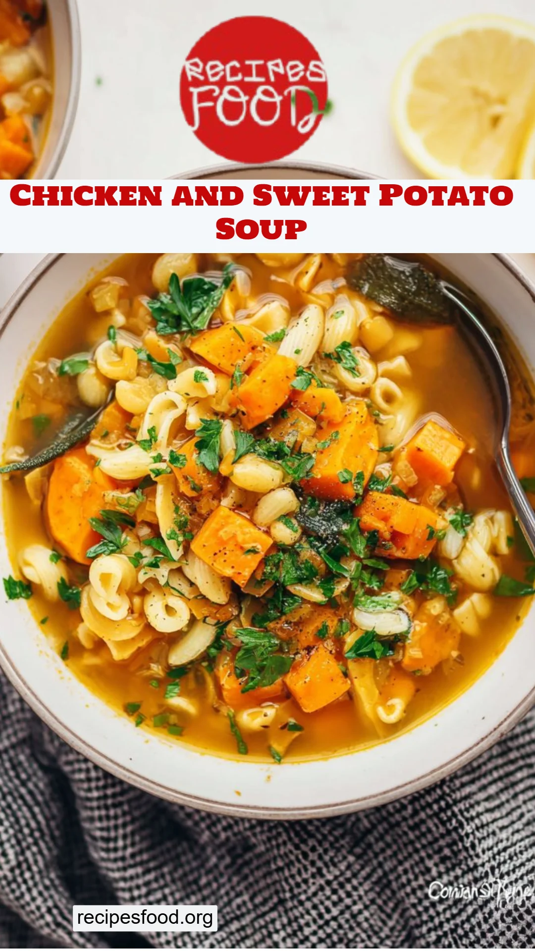 Chicken and Sweet Potato Soup