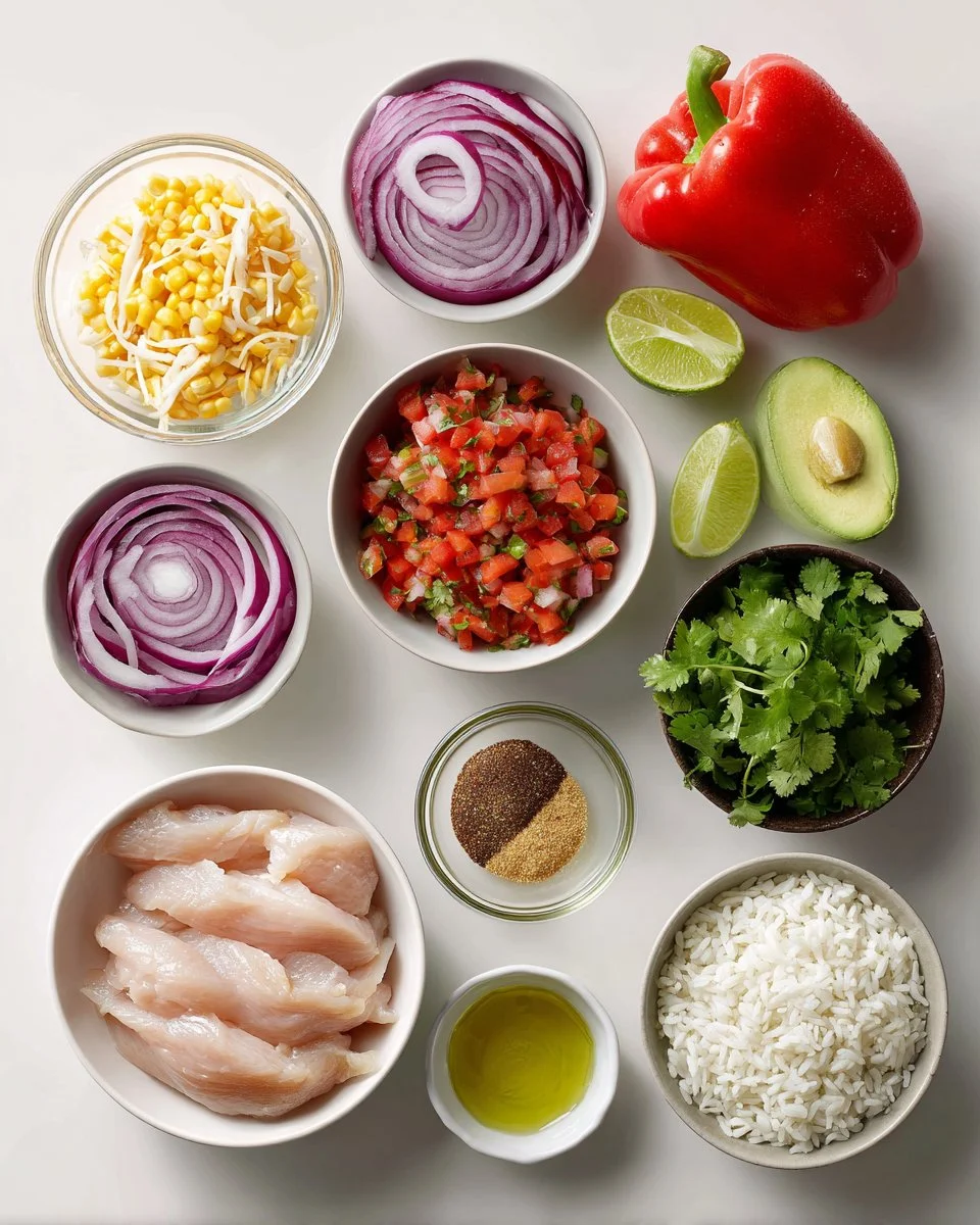 Chicken Fajita Bowls