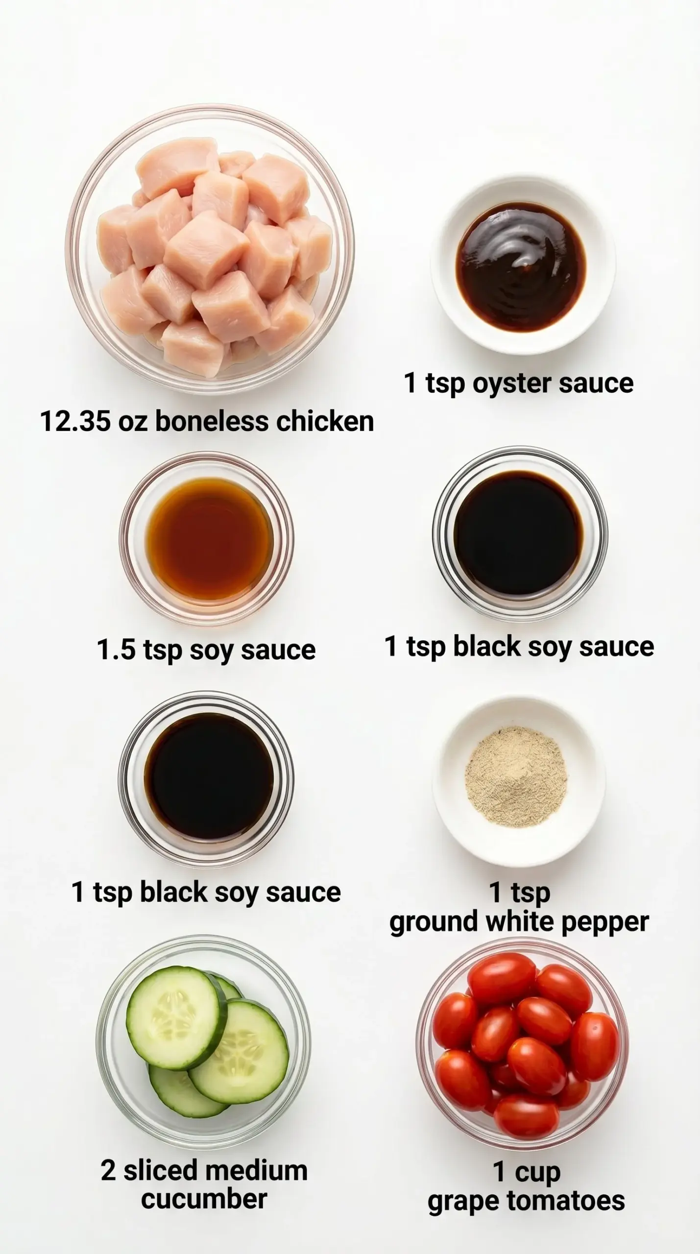 Chicken Tomato Cucumber Salad Recipe