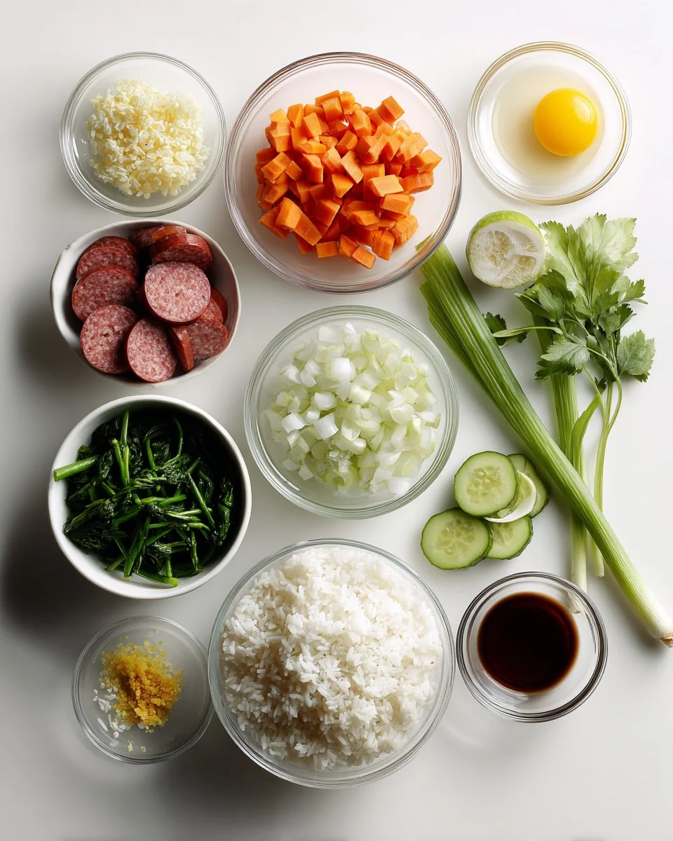 Chinese Sausage Fried Rice