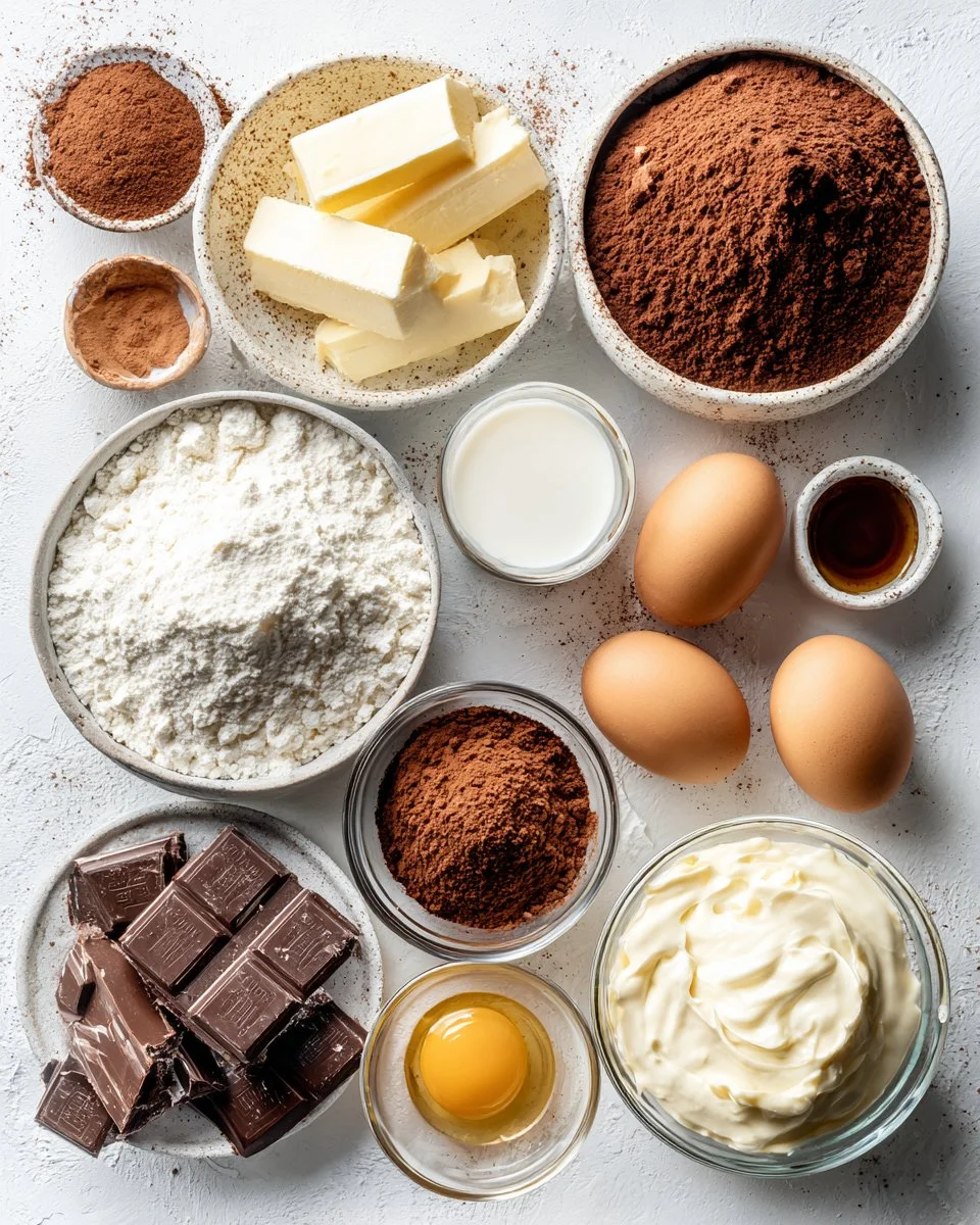 Chocolate Tiramisu Cupcakes