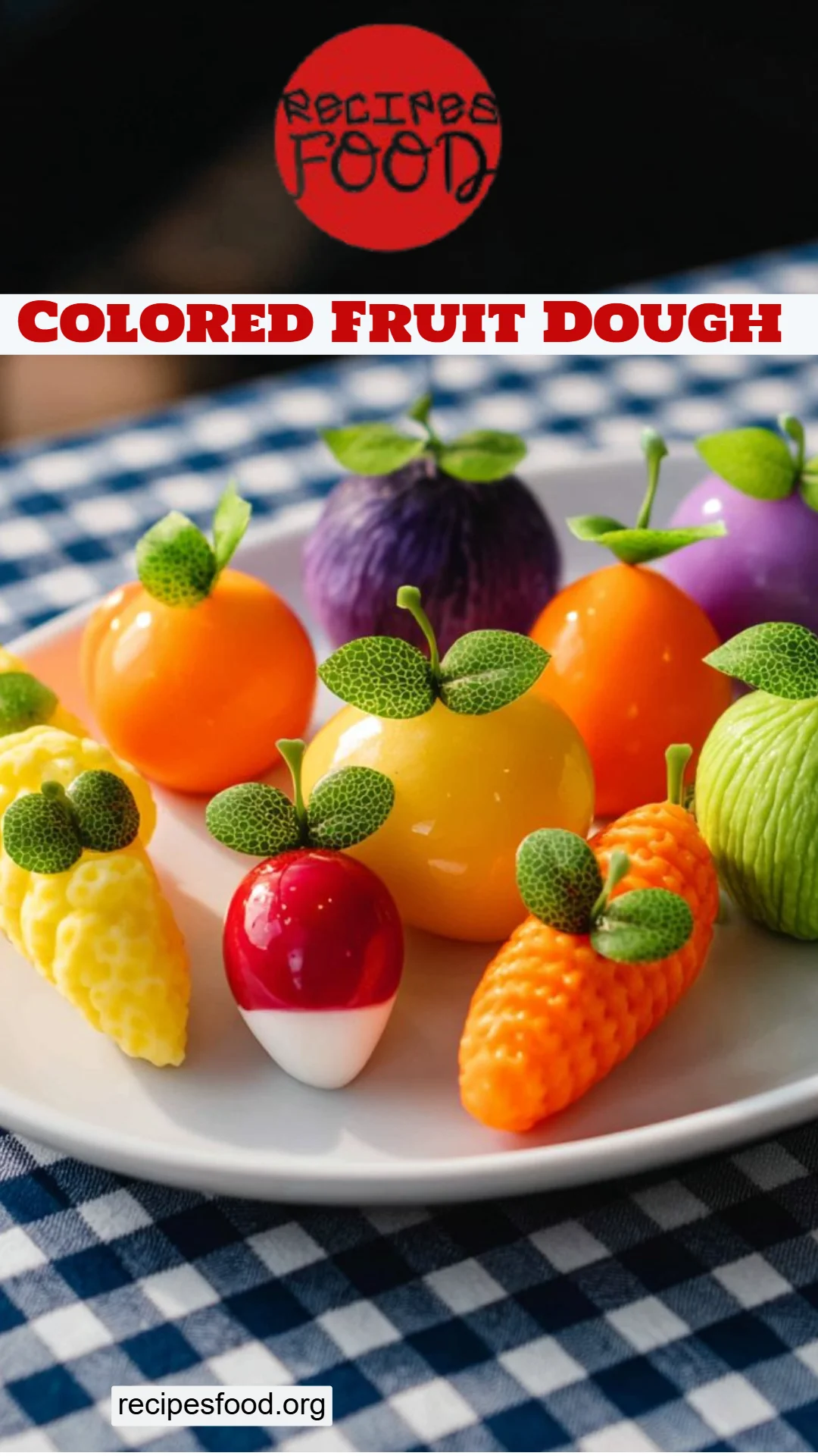 Colored Fruit Dough