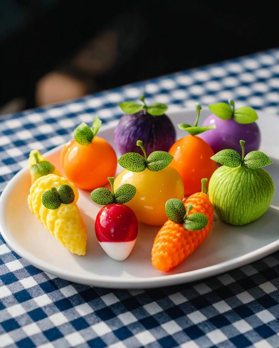Colored Fruit Dough