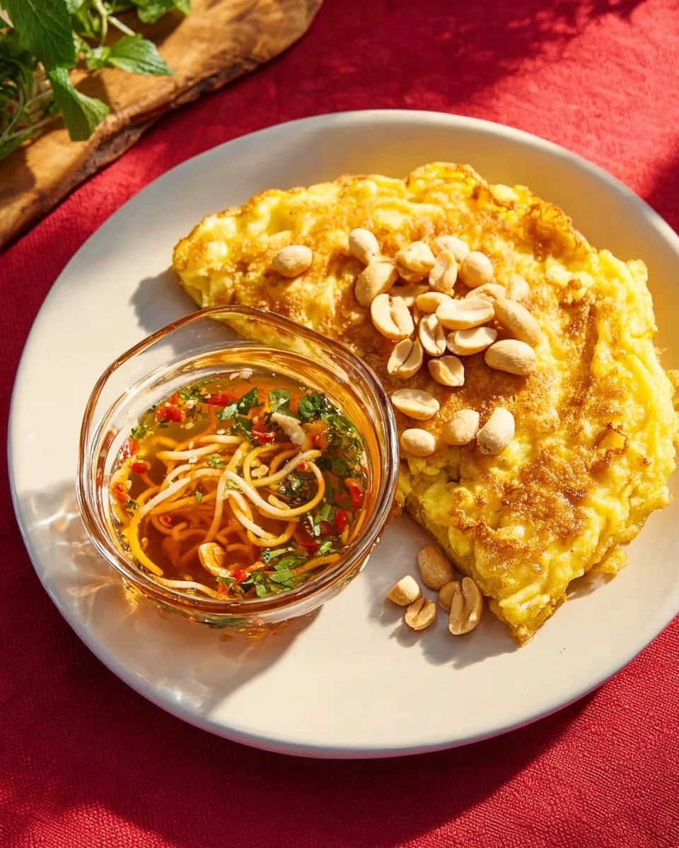 Crispy Fluffy Fish with Green Mango Salad