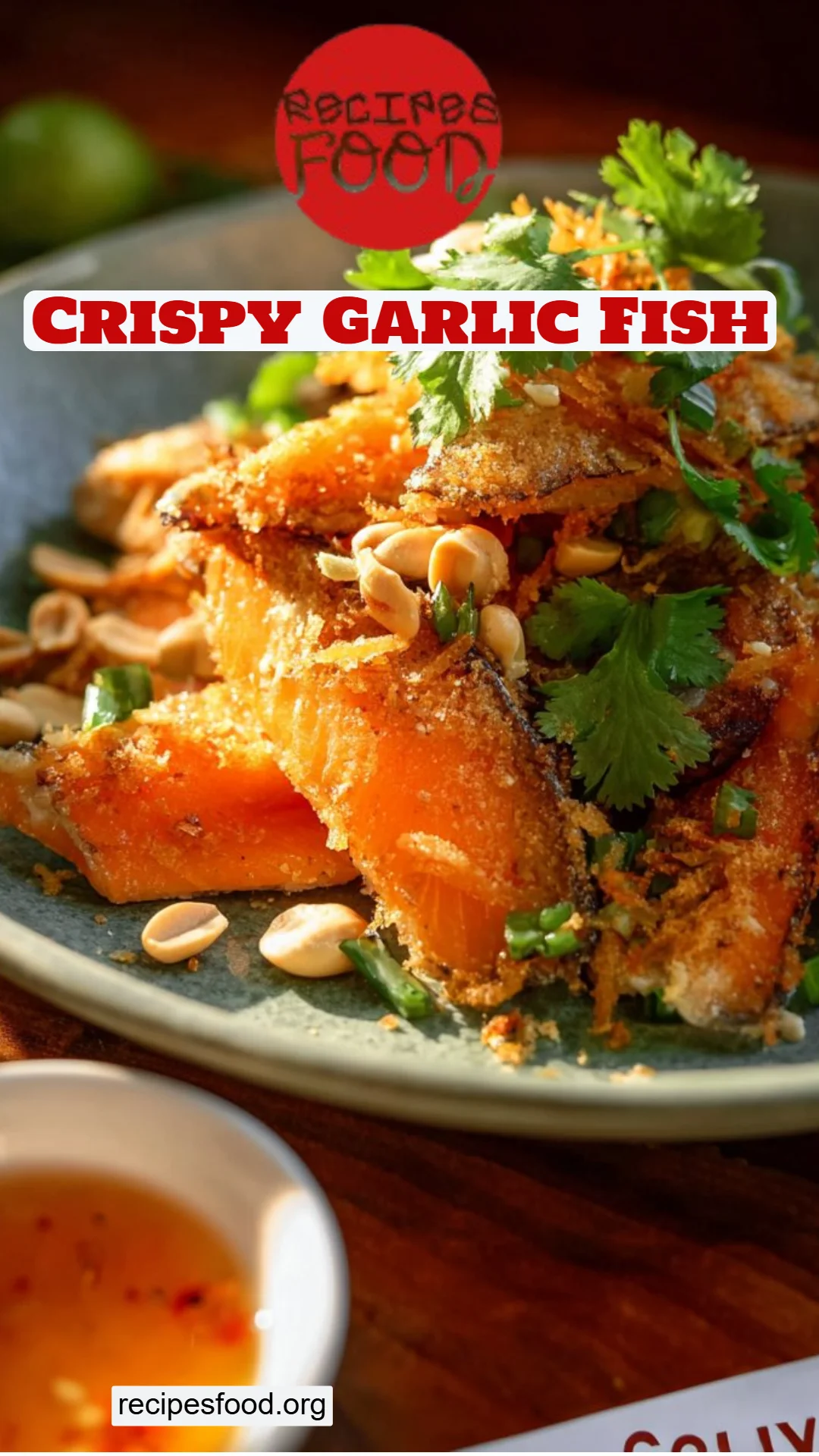 Crispy Garlic Fish