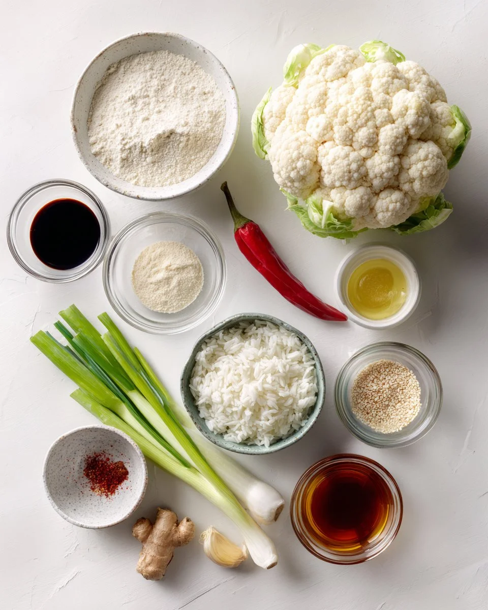 General Tso's Cauliflower Bowls