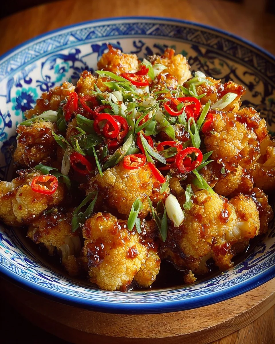 General Tso's Cauliflower Bowls