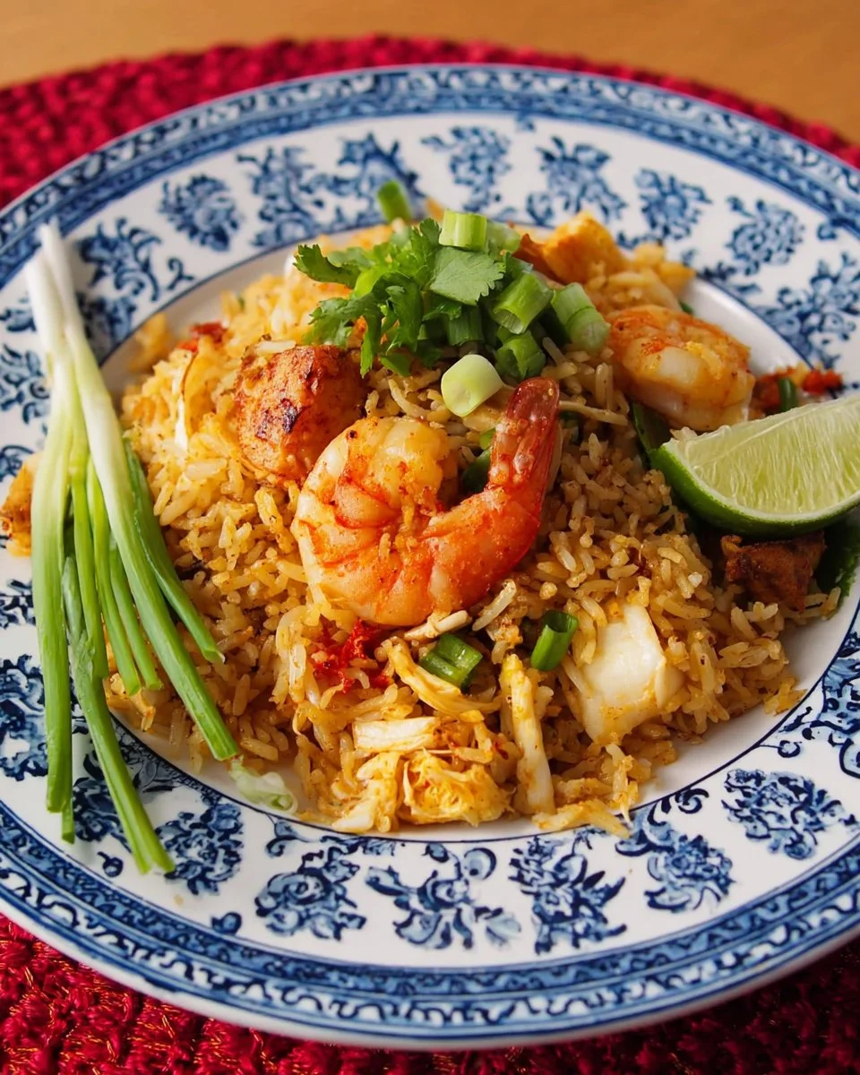 Crispy Pad Thai Noodles with Two Sauces