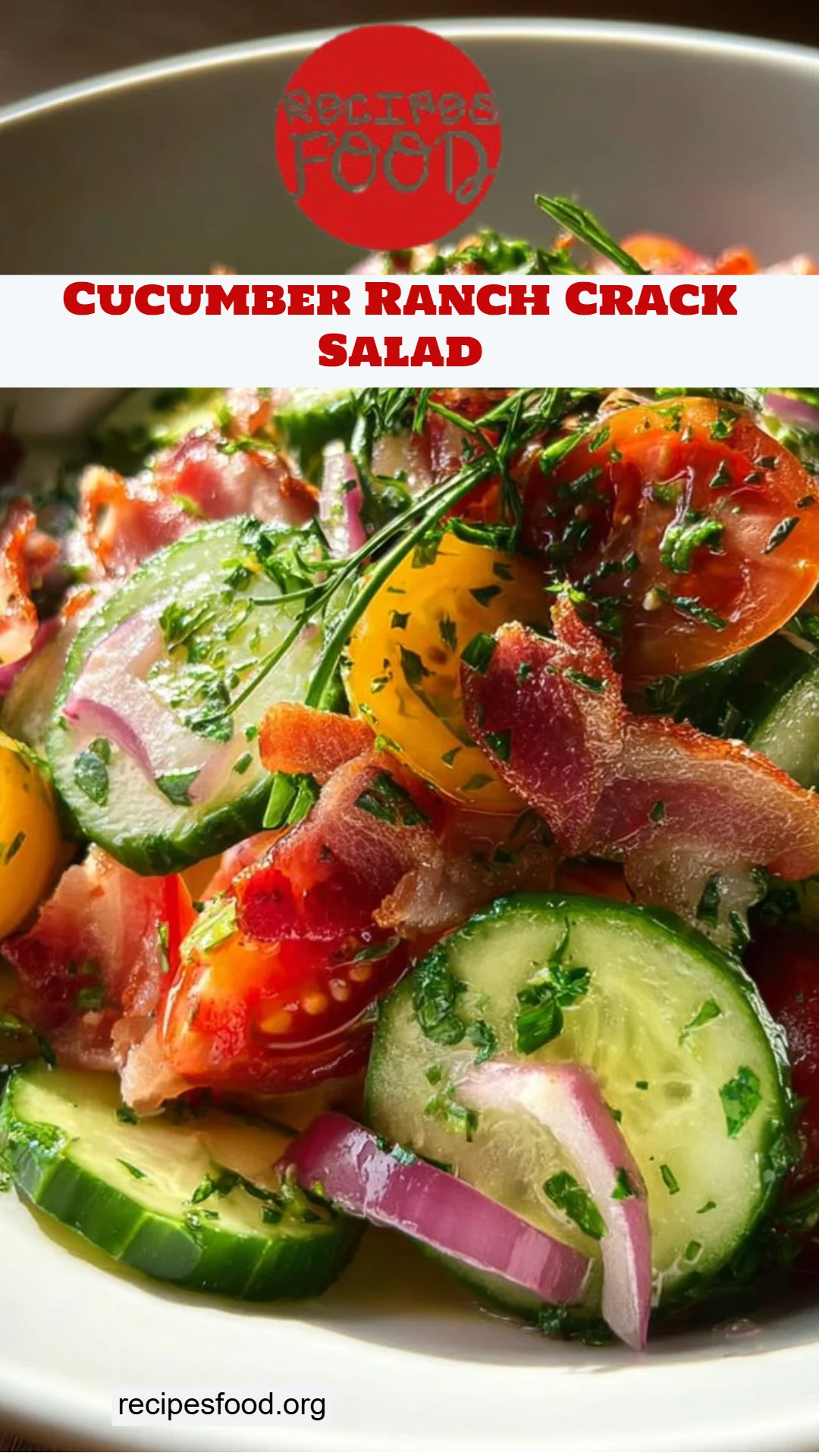 Cucumber Ranch Crack Salad