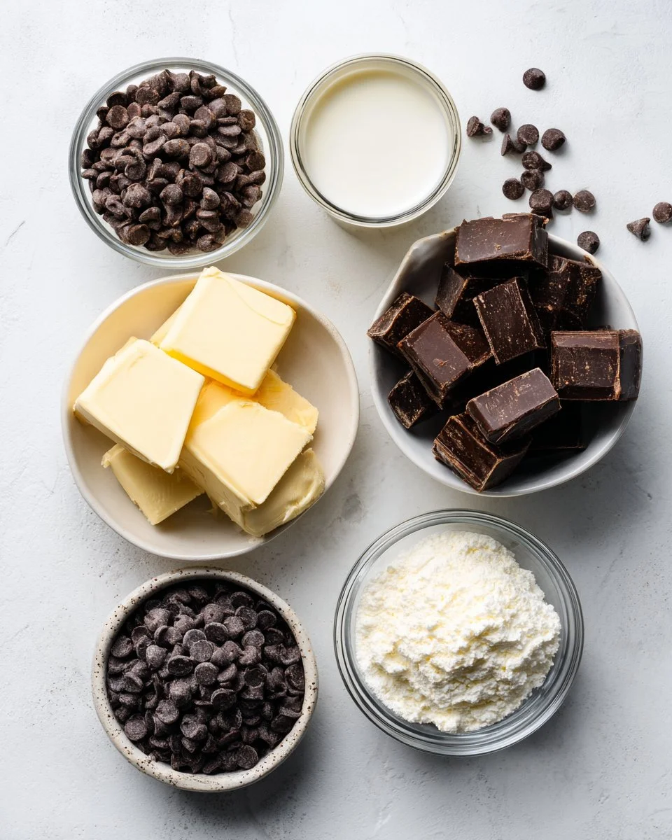 Decadent No-Bake 3-Ingredient Chocolate Fudge