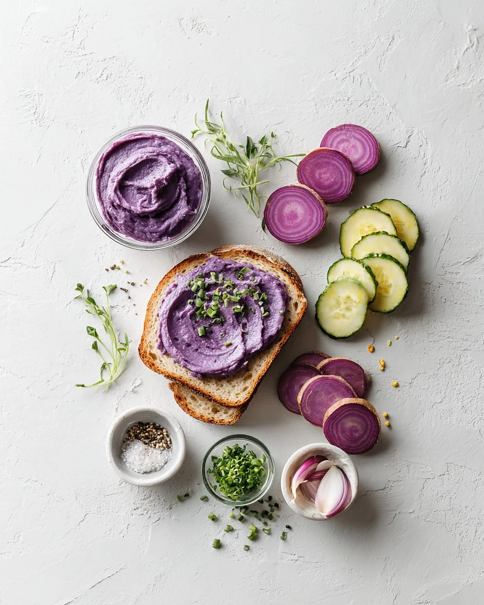 Easy Hummus Toast