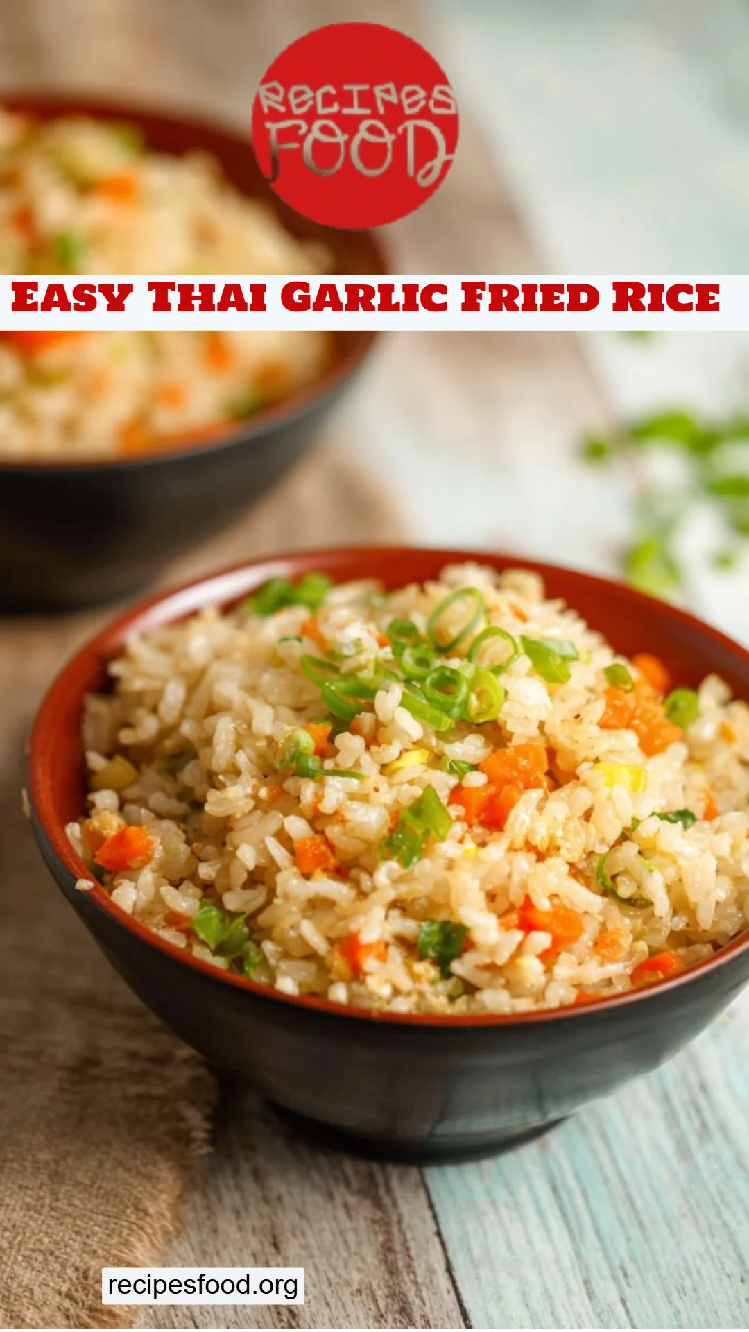 Easy Thai Garlic Fried Rice